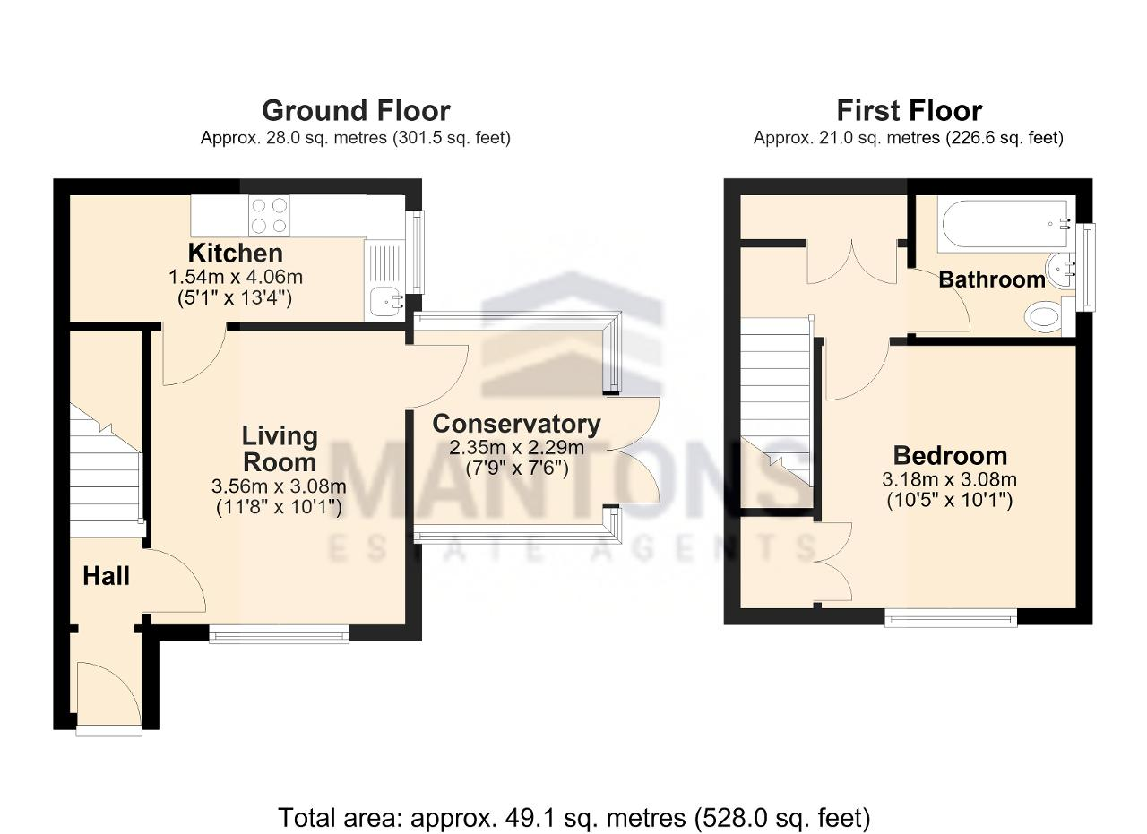 Enderby Road, Luton floorplan