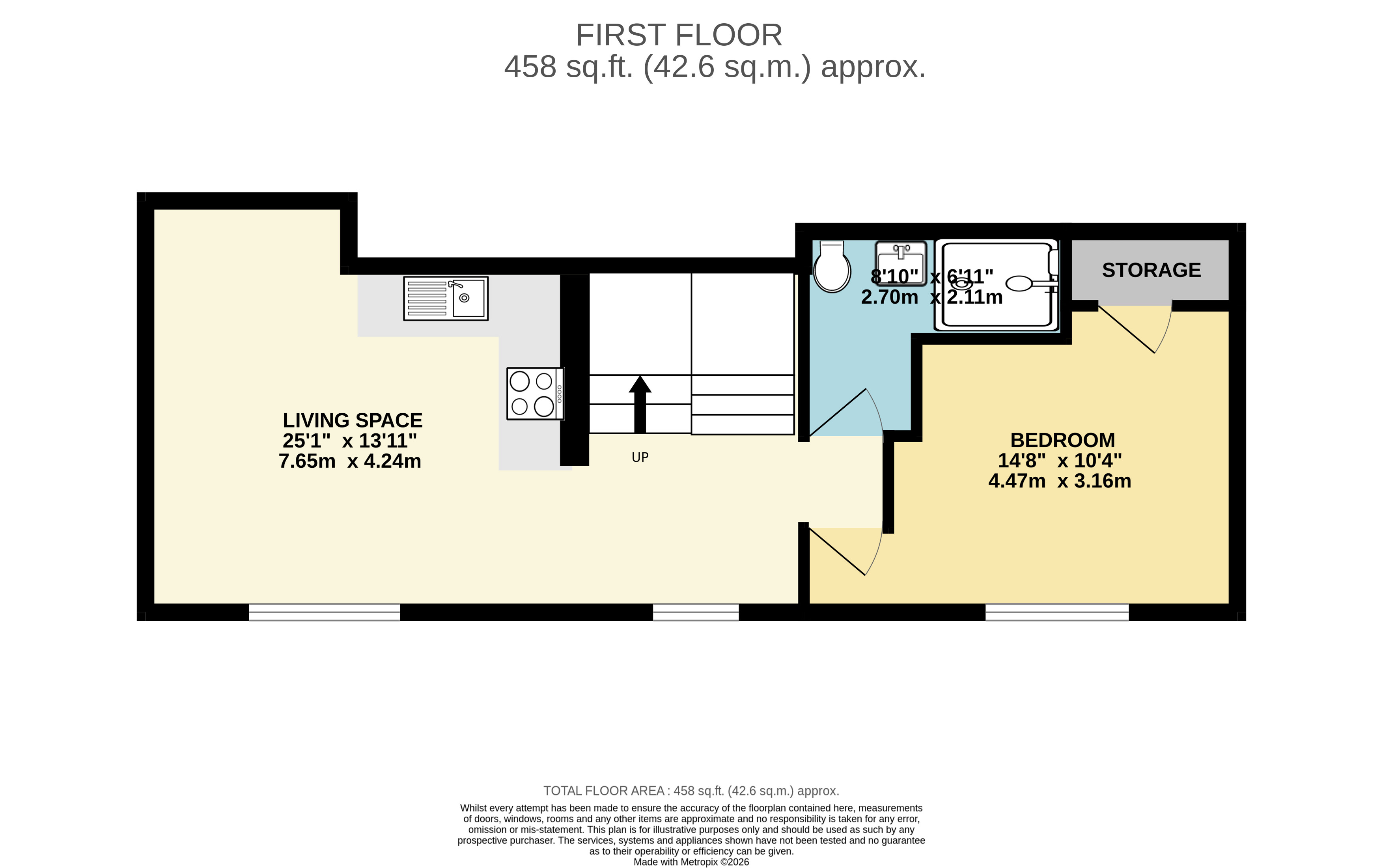 Flat 7 The Courthouse, New Lane, Selby floorplan