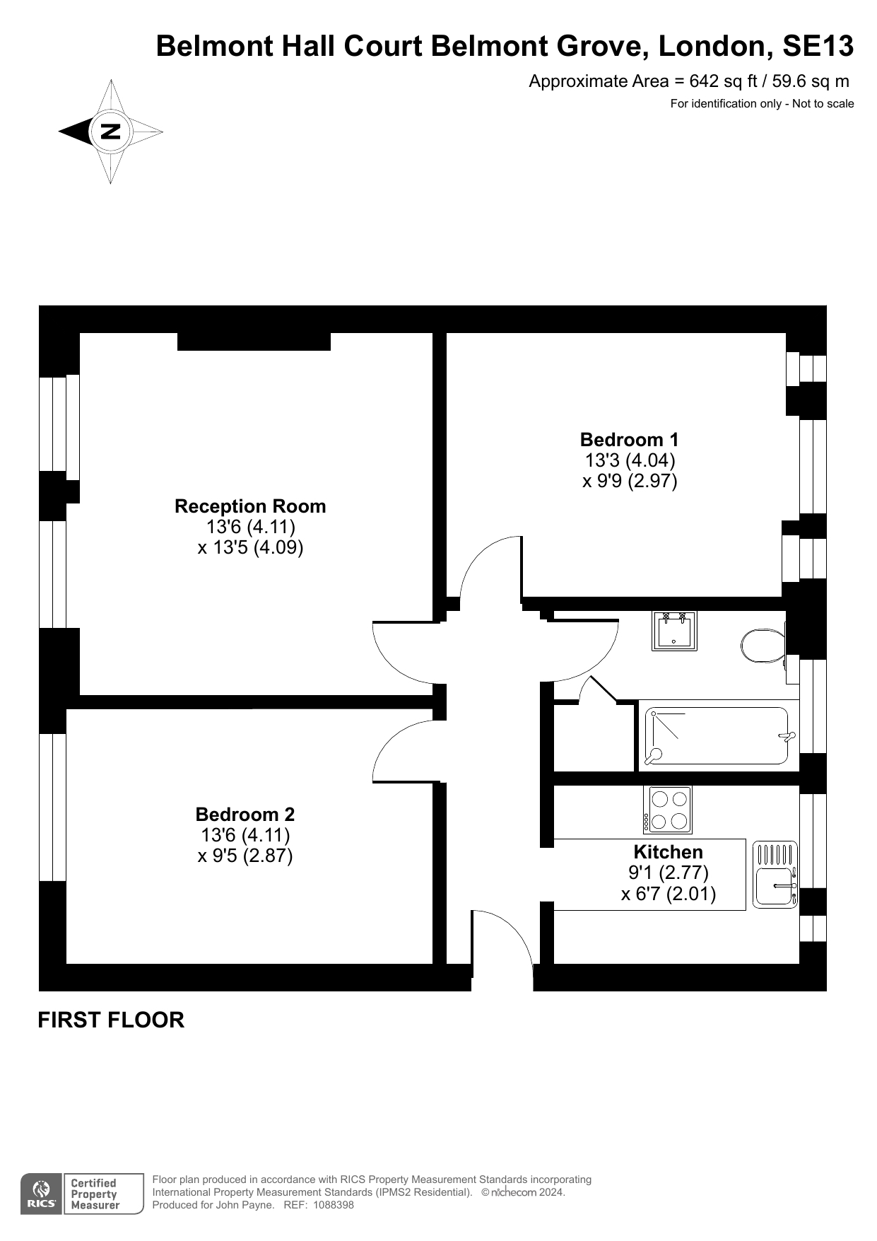 Belmont Grove, London floorplan