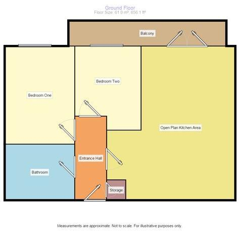 Apt 3, Manchester floorplan