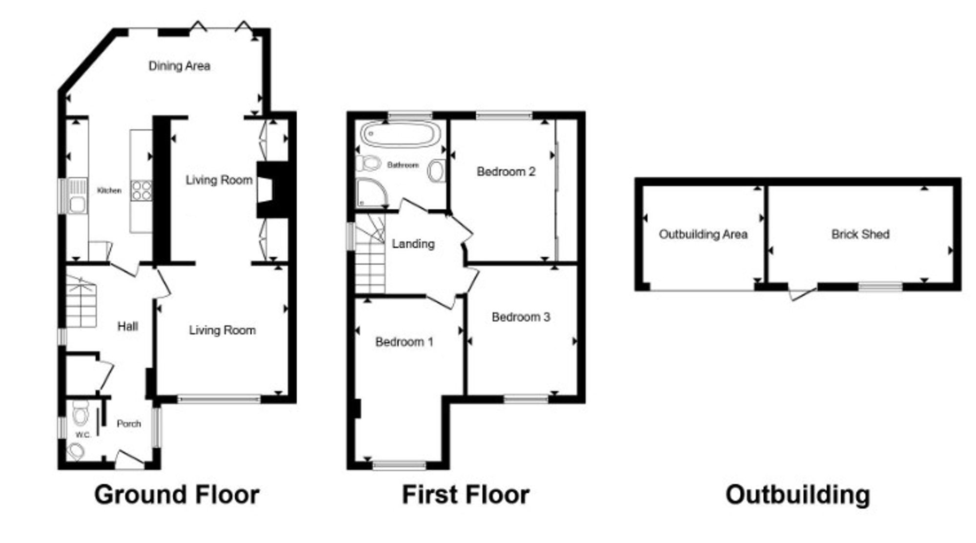 61 Stafford Road, Crawley floorplan