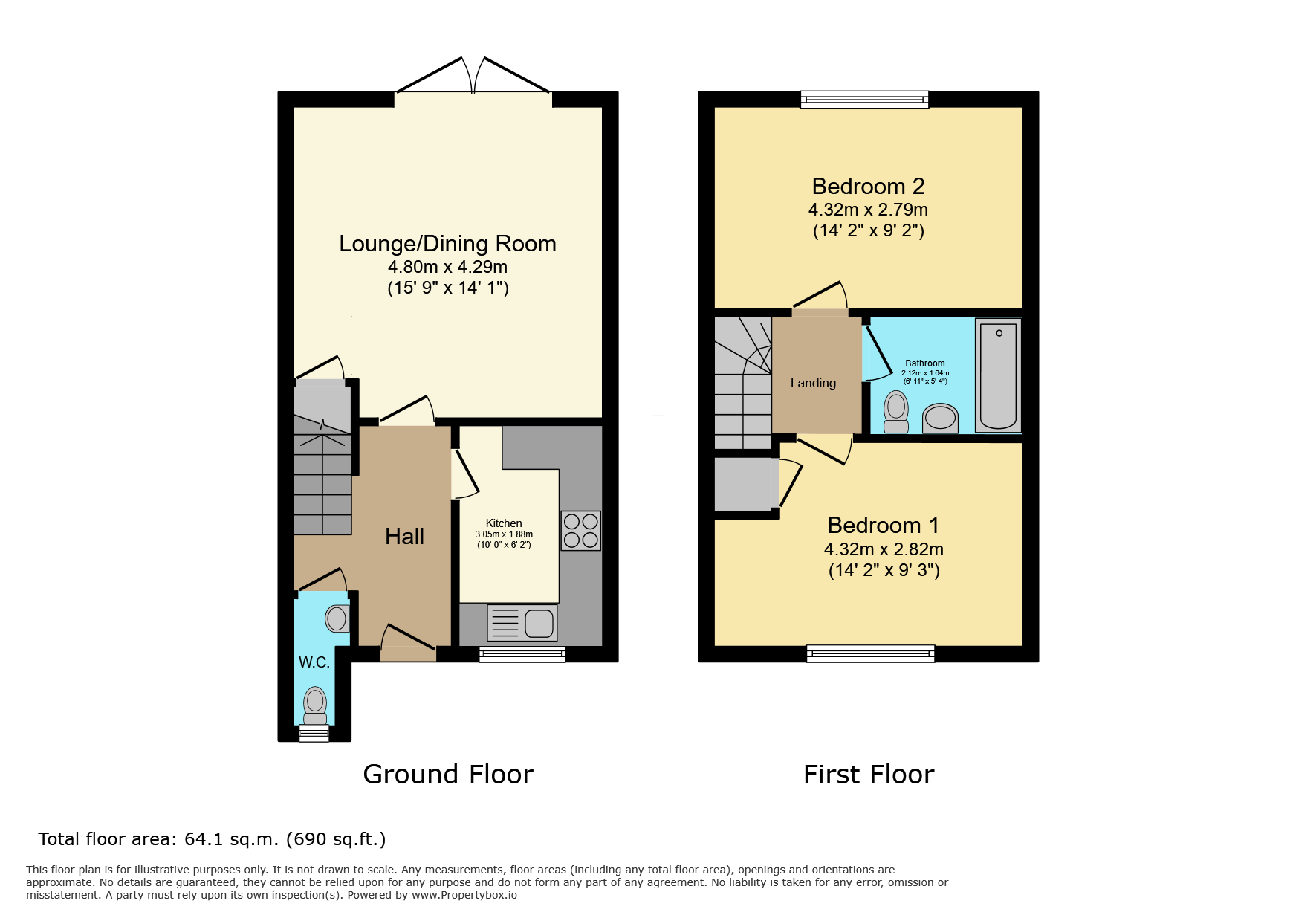 9 Park View, Melton Mowbray floorplan
