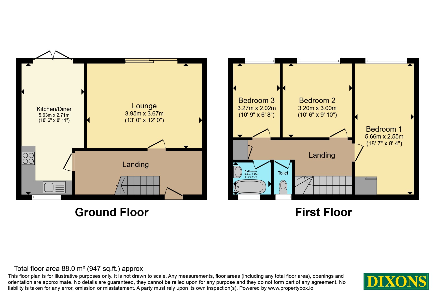 23, Barle Grove, West Midlands floorplan