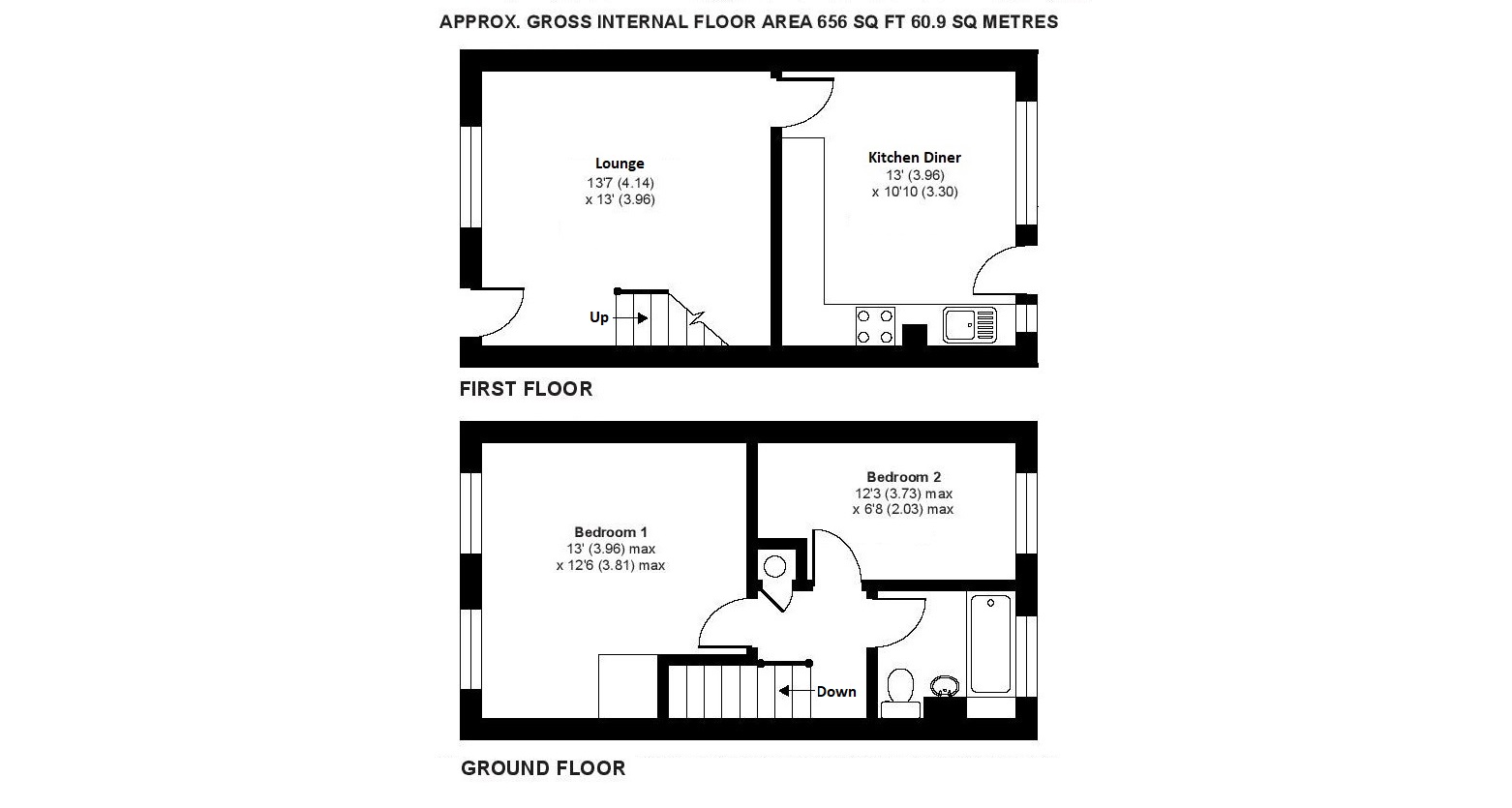 2 bed terraced house for sale in Sevenfields, Highworth, Wiltshire SN6 Zoopla
