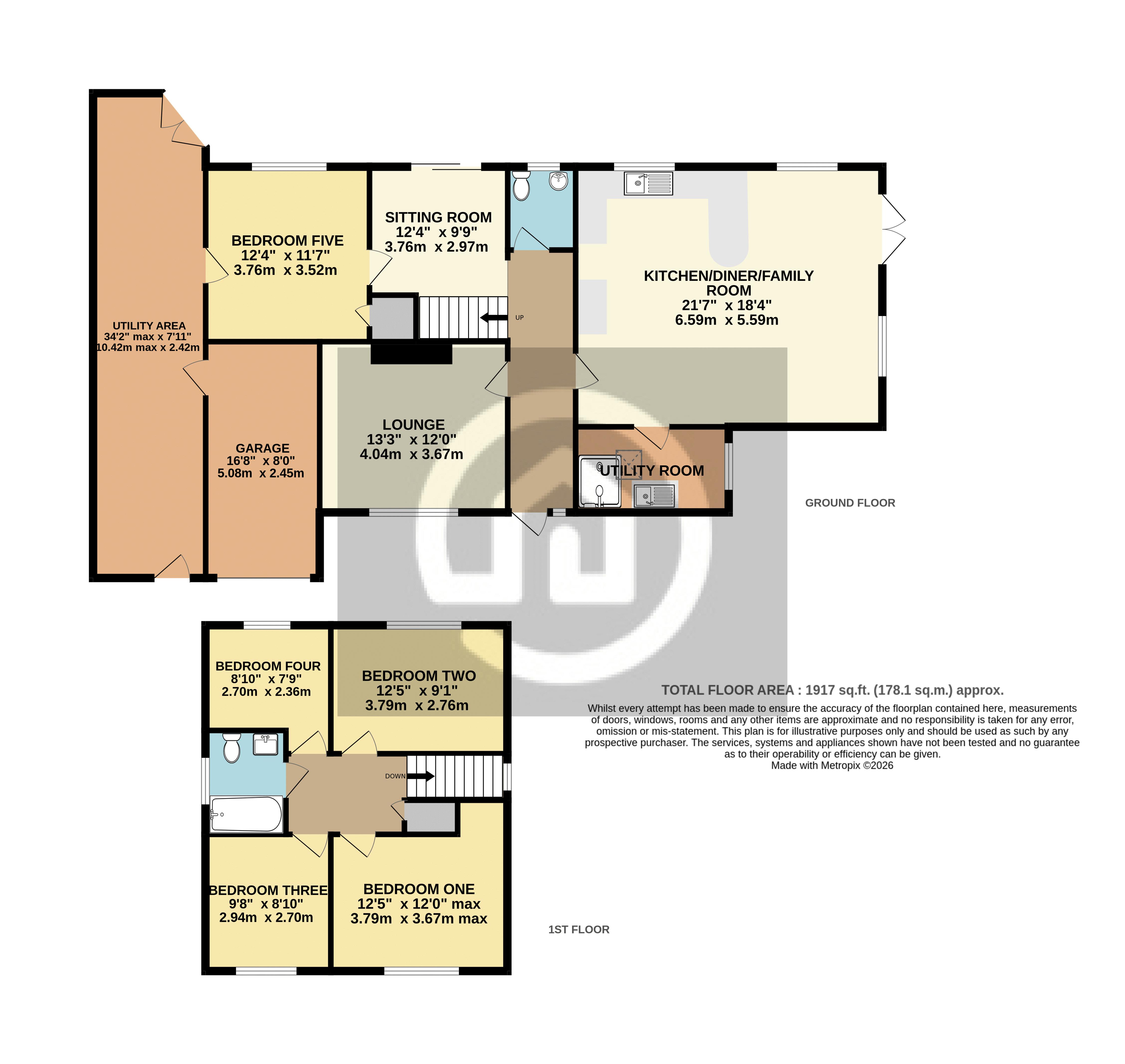 4, Beauchamp Place, Bedford floorplan