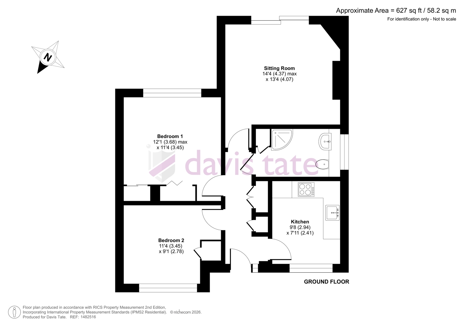 3, Sherwood Gardens, Oxfordshire floorplan