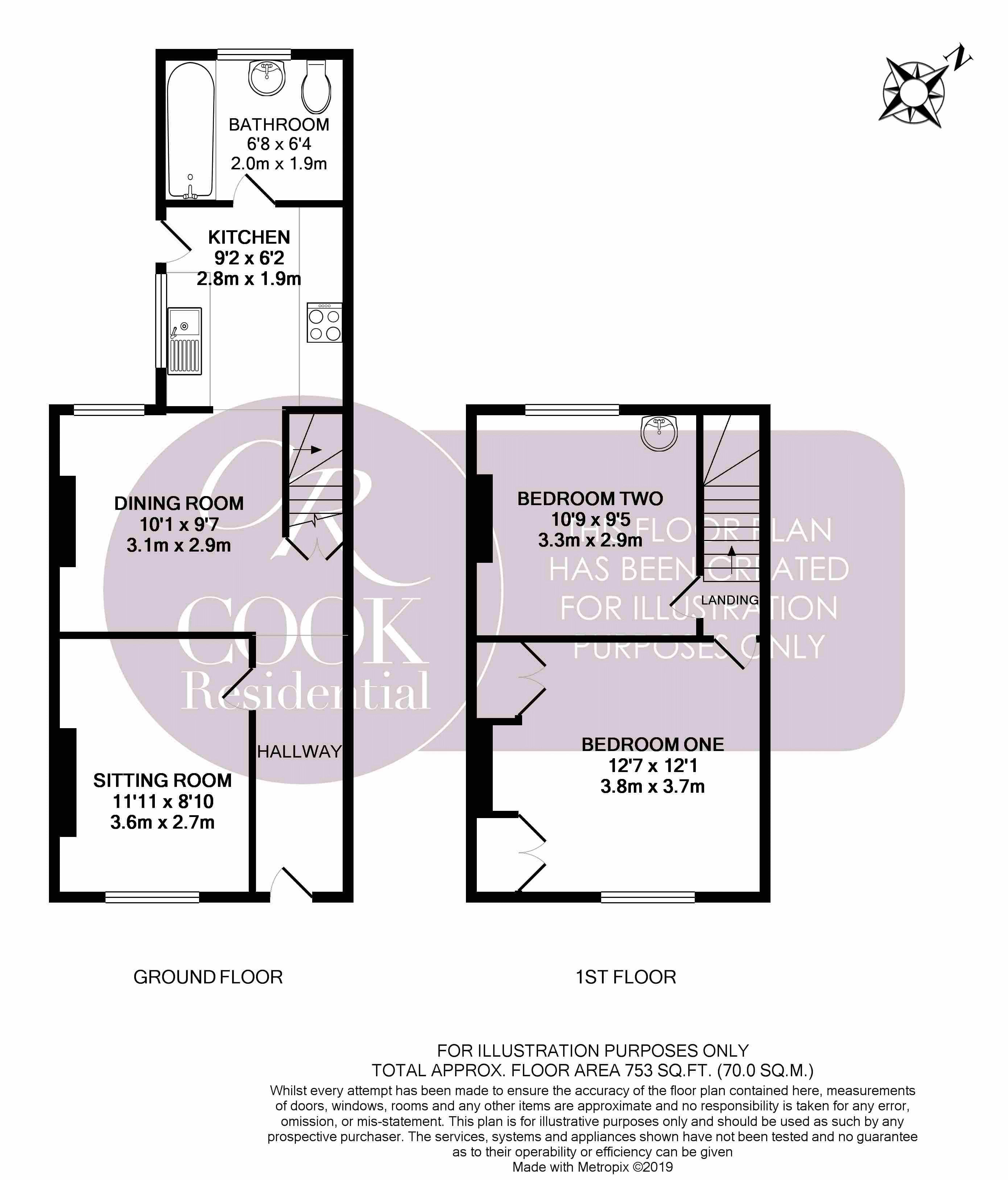 2 Bedrooms Terraced house for sale in Whitehart Street, Cheltenham GL51