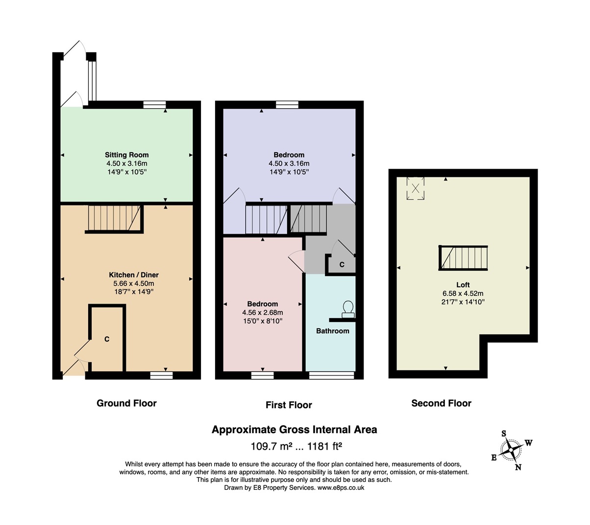 Oxford Road, Cowley floorplan