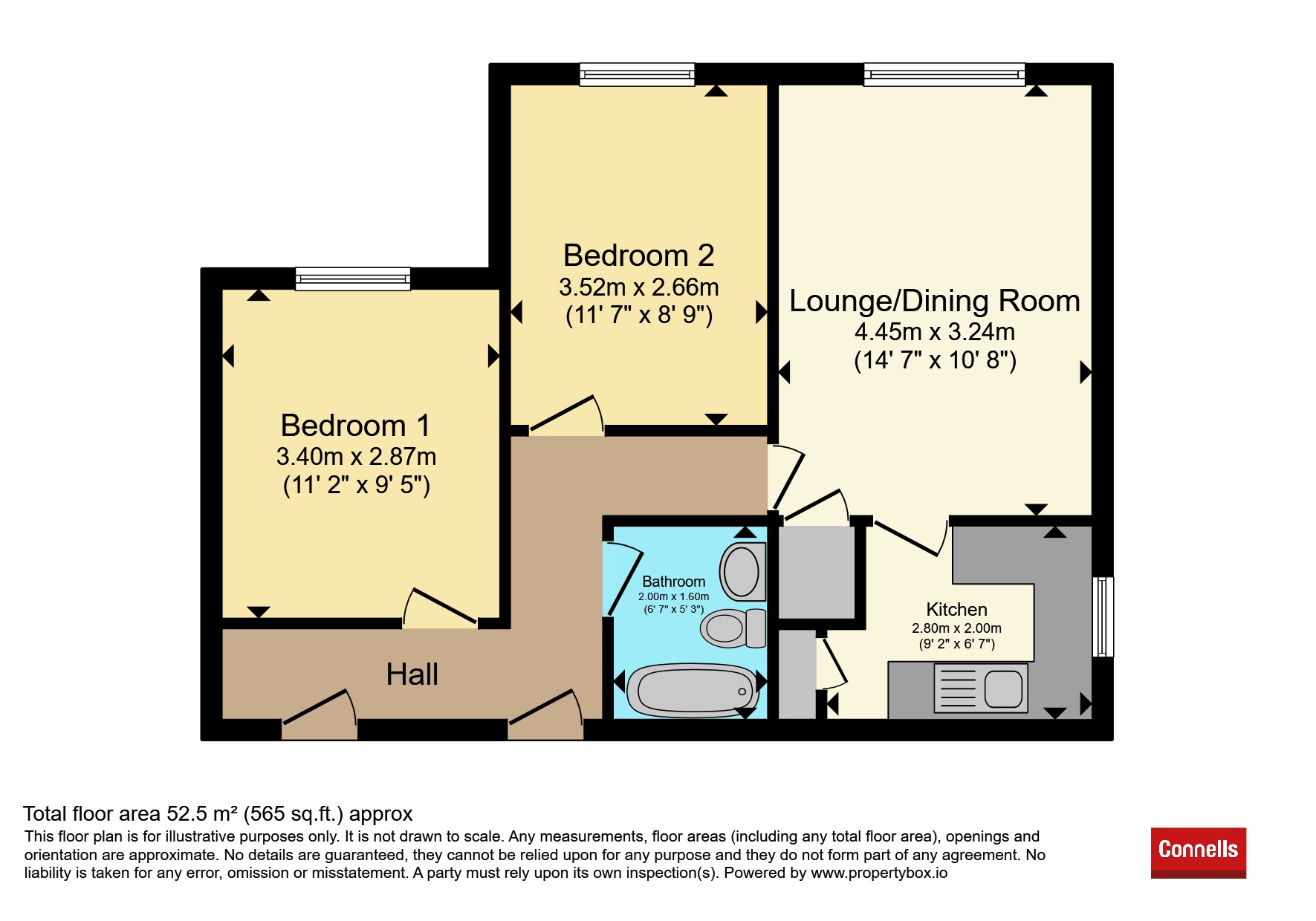 9, Moncrieffe Close, Dudley floorplan