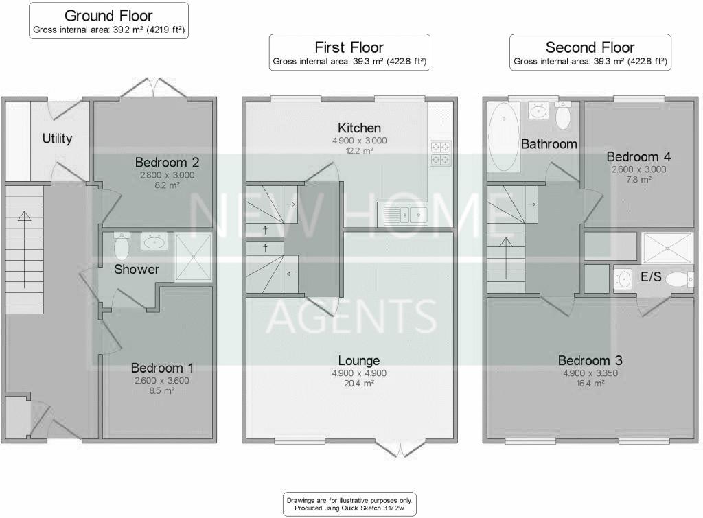 8, Greenfinch Crescent, Lincoln floorplan