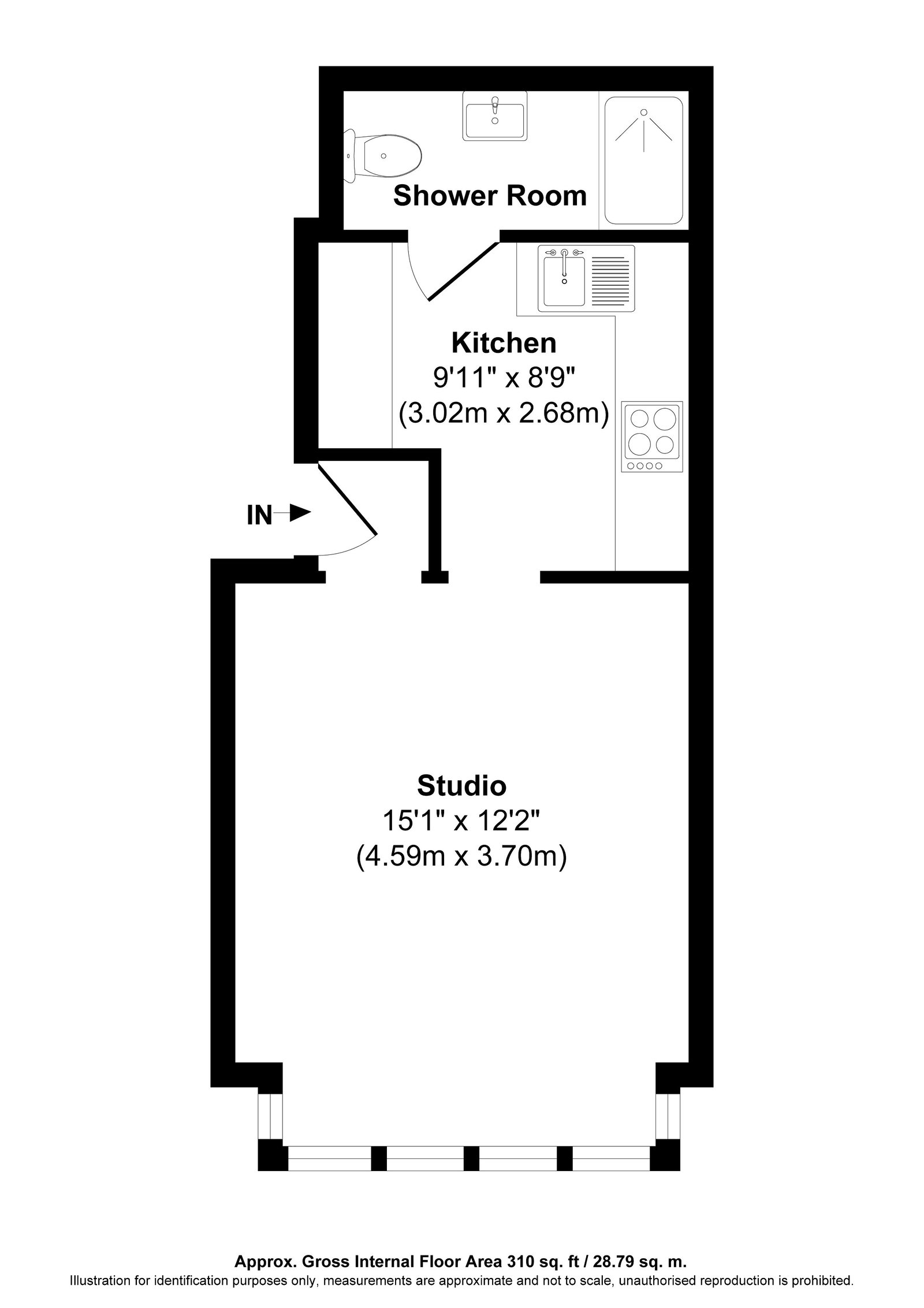 35b, Hamilton Road, Brentford floorplan
