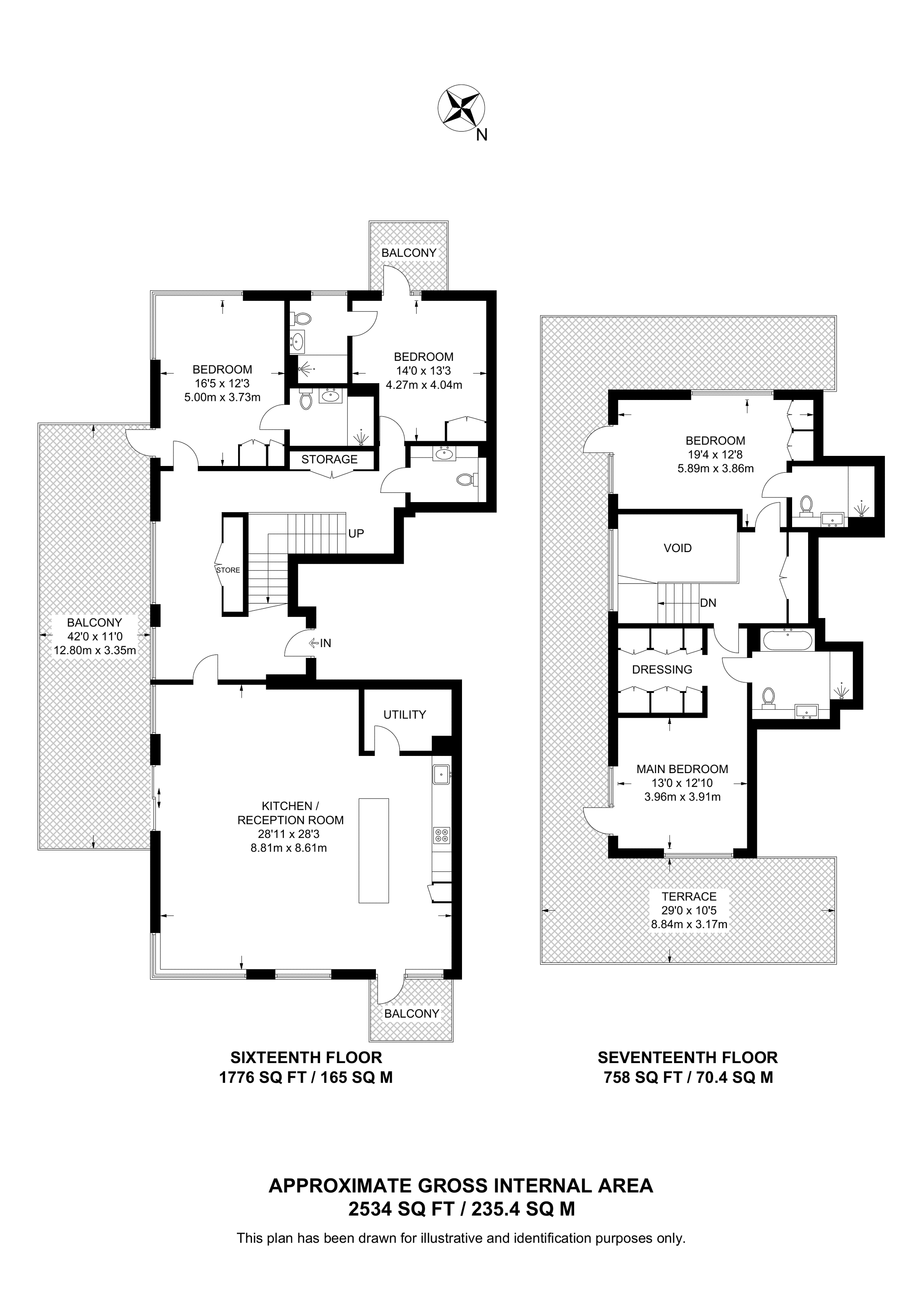 Beaufort Square, Colindale floorplan