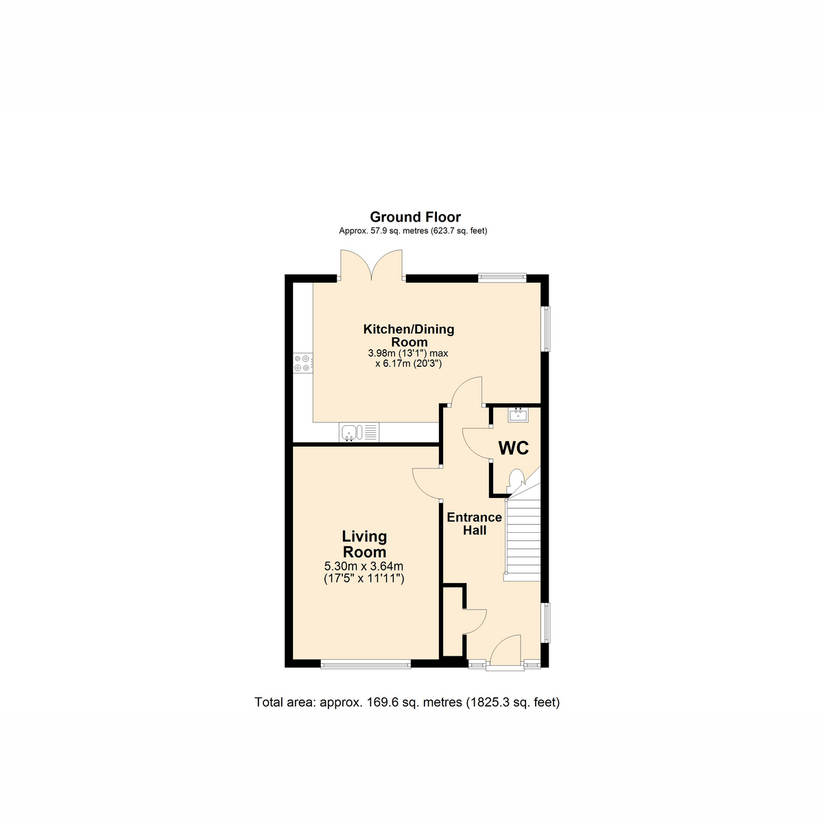 63, Hercules Road, Plymouth floorplan
