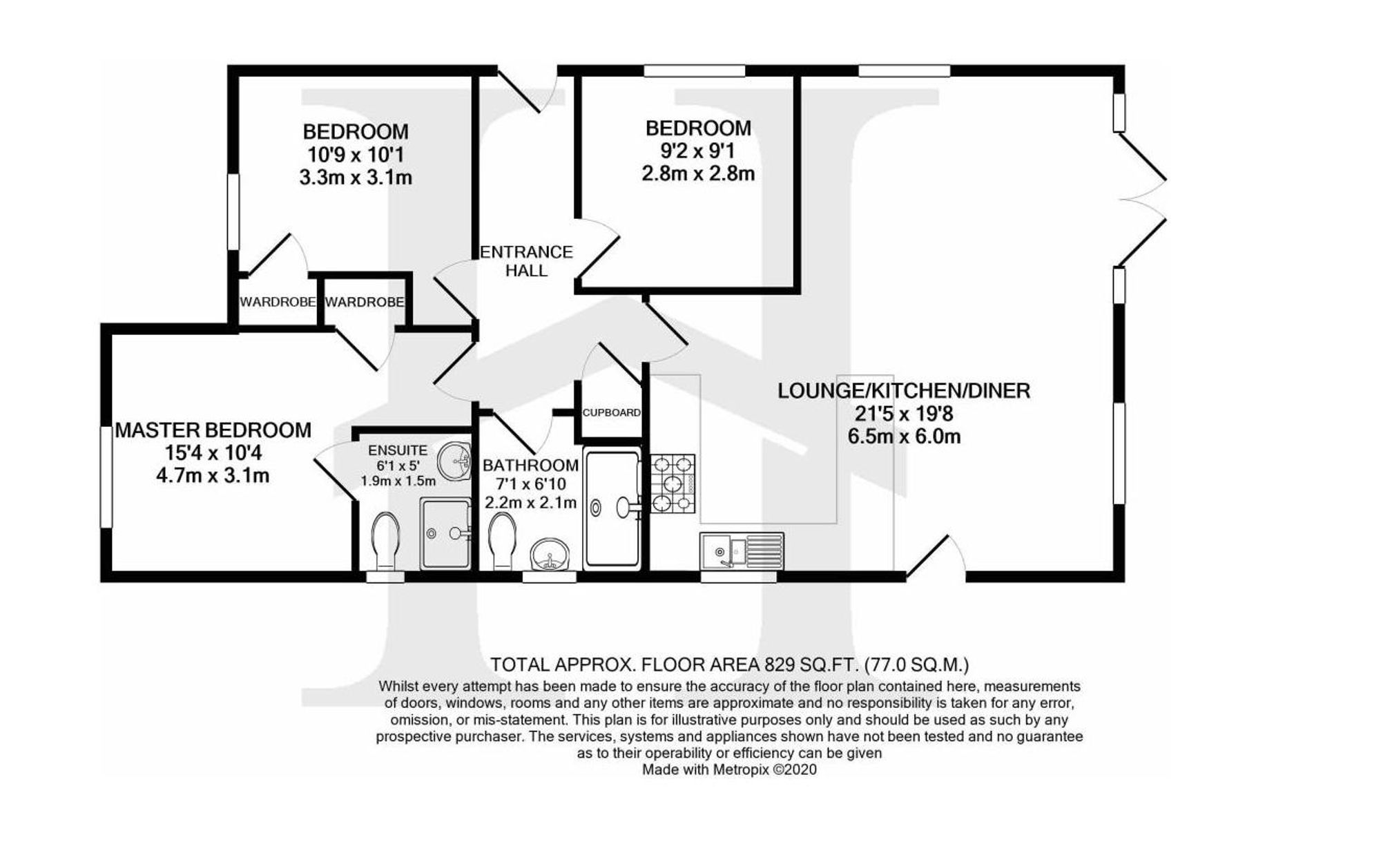 1, Rookery Close, Mundesley, NR11 floorplan