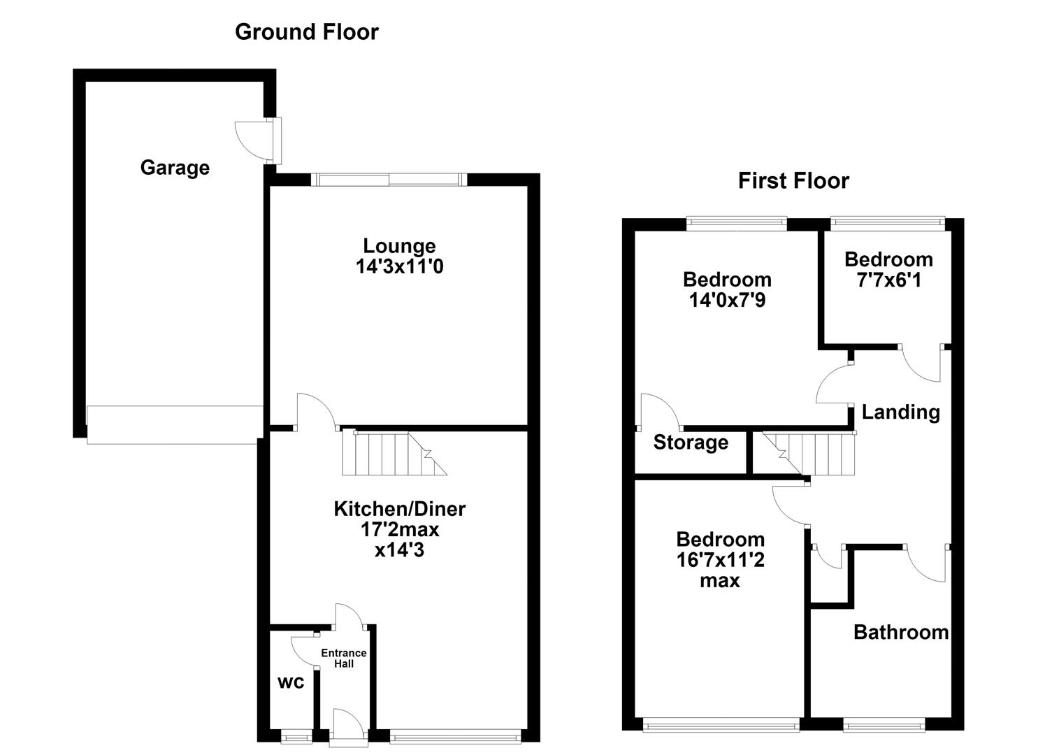 17, Water Lane, Purfleet-On-Thames floorplan