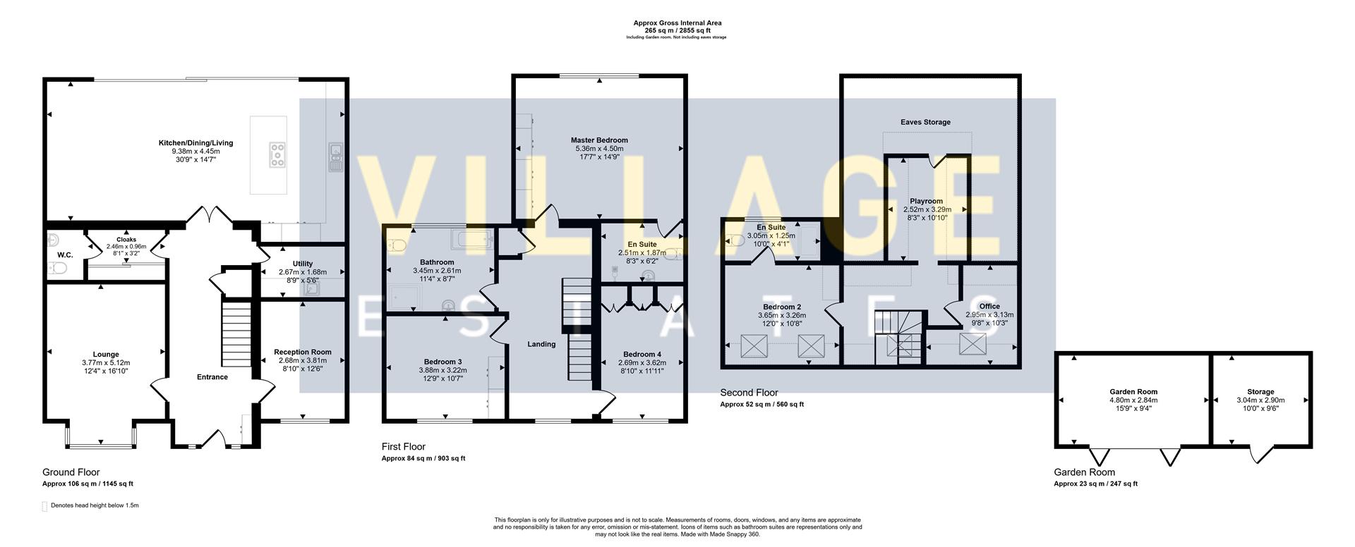 160, Furzehill Road, Borehamwood floorplan