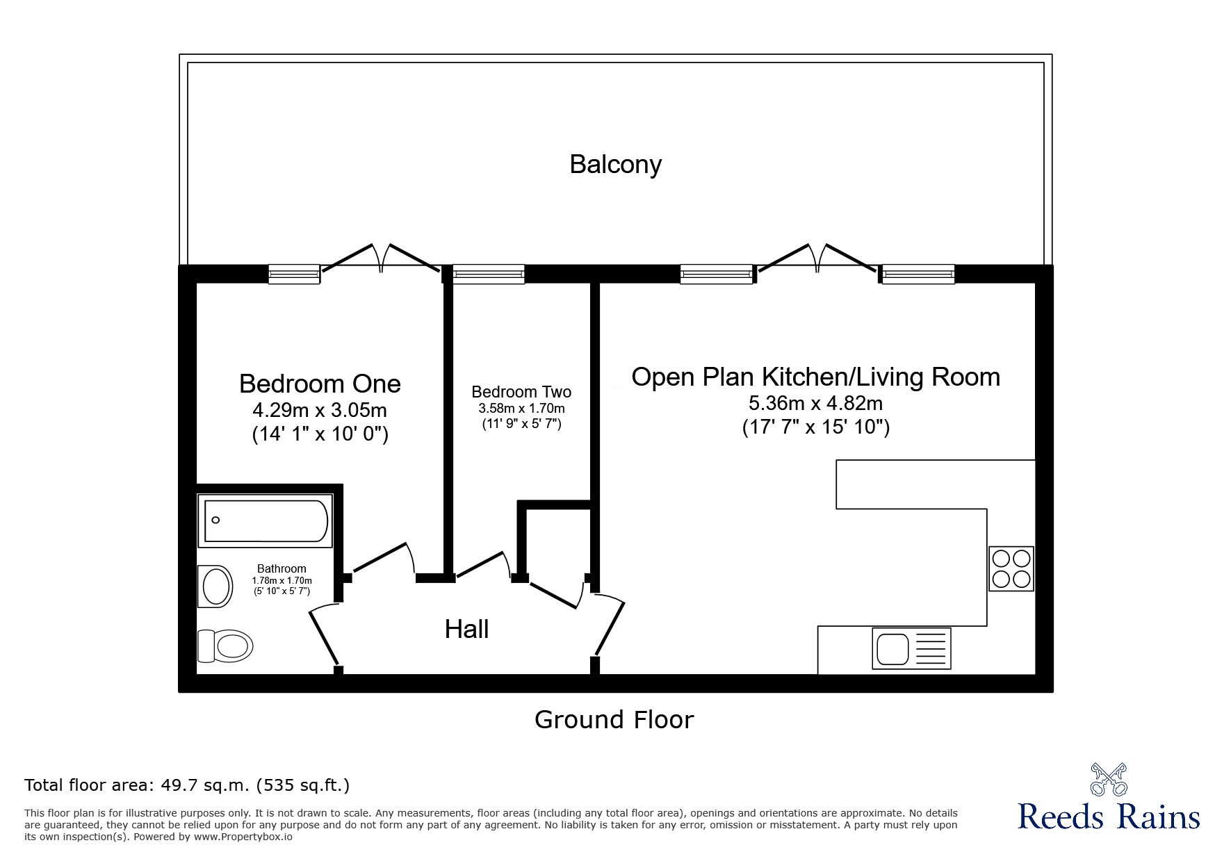2 Riverside Court, 1119, Leek Road, Staffordshire floorplan