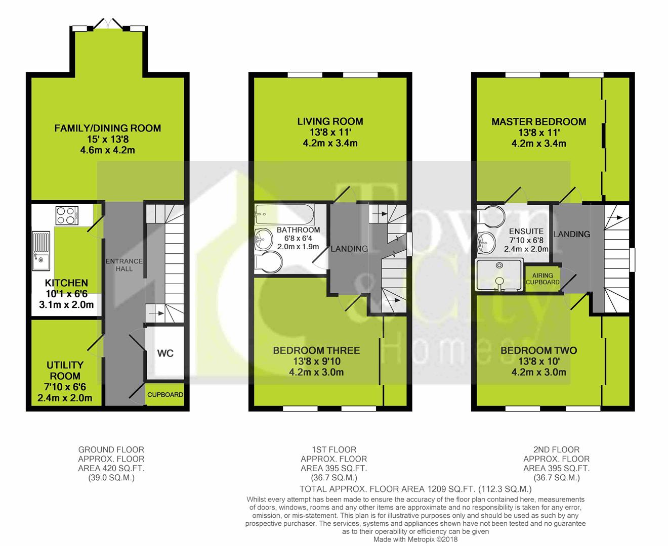 4 Bedrooms Town house to rent in Weldon Road, Ebbsfleet Valley, Swanscombe DA10