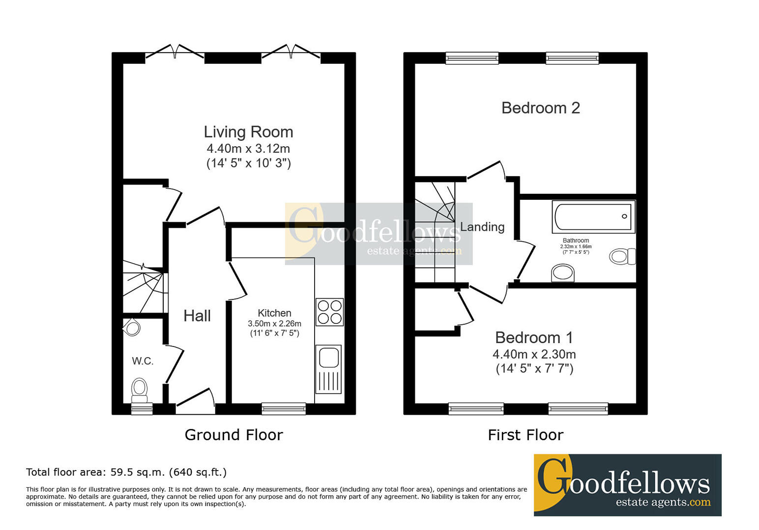 17, Wallington Close, Blaydon-On-Tyne floorplan