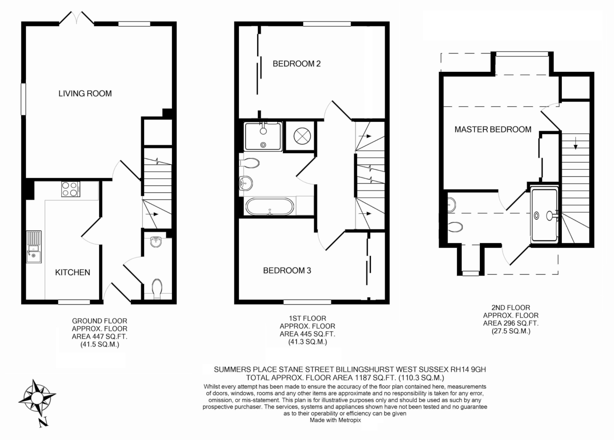 3 Bedrooms End terrace house for sale in Summers, Stane Street, Billingshurst RH14