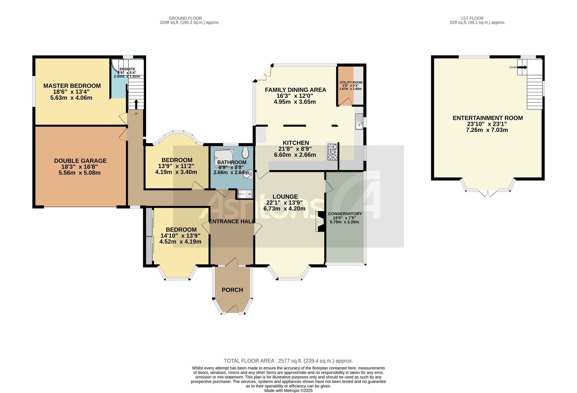 20 Hillside Road, Warrington floorplan