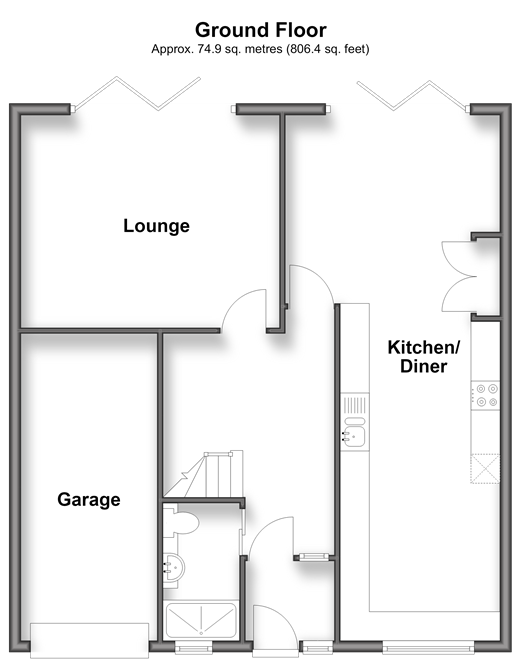 Bramley Close, Waterlooville floorplan