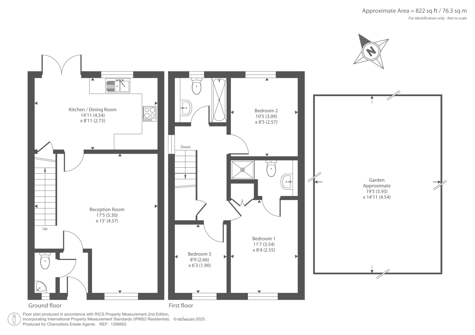 123, Sherwood Place, Oxford floorplan