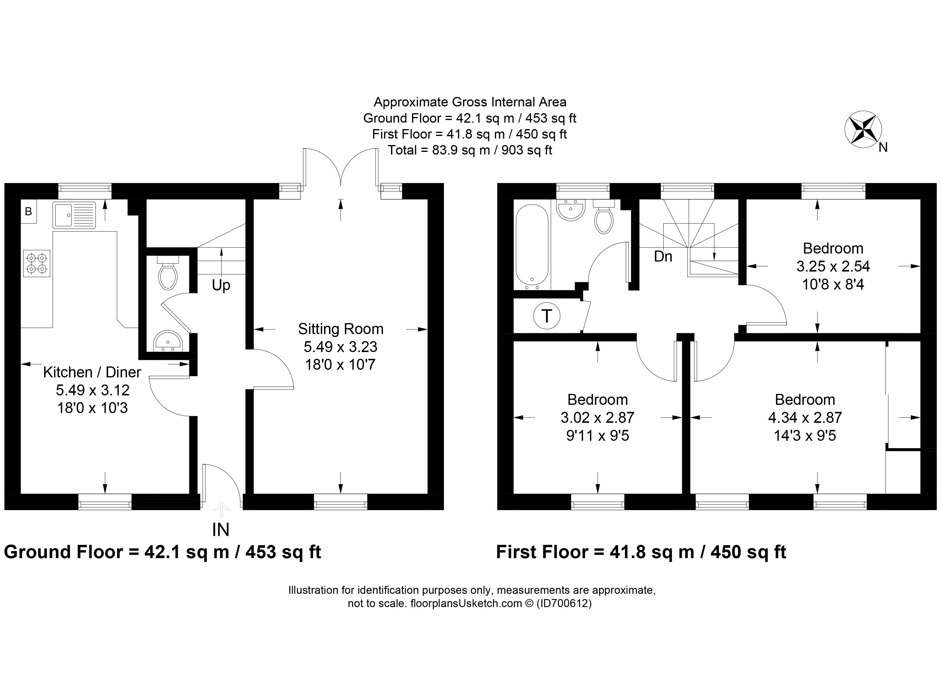 36, Kirbys Lane, Canterbury floorplan