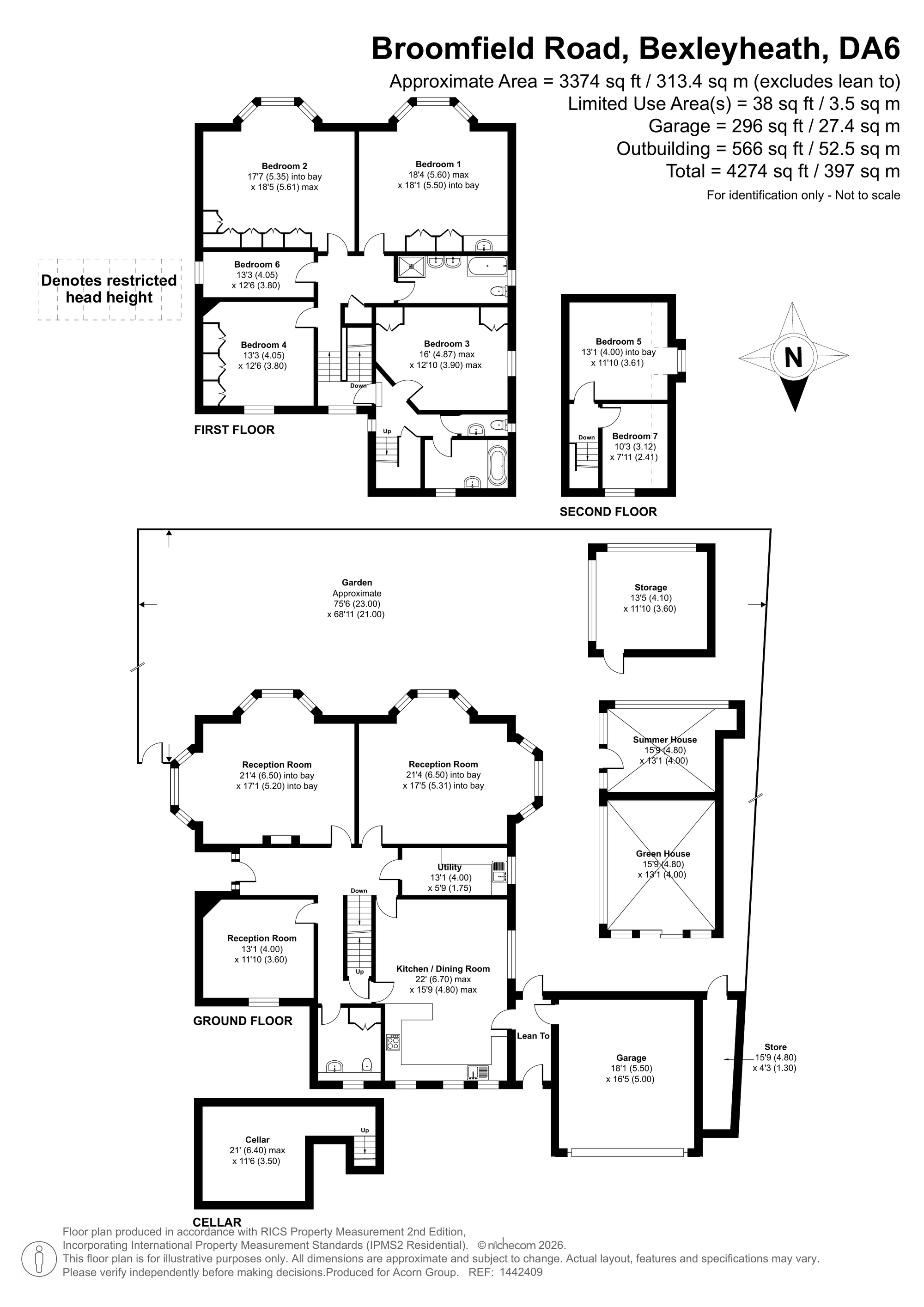 25, Broomfield Road, Bexleyheath floorplan