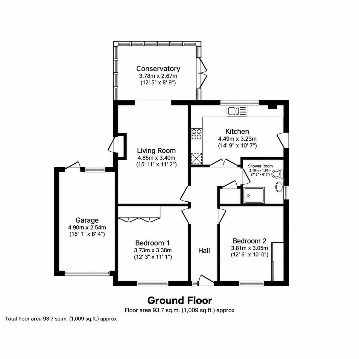 4, Berkeley Crescent, Stourport-on-severn floorplan