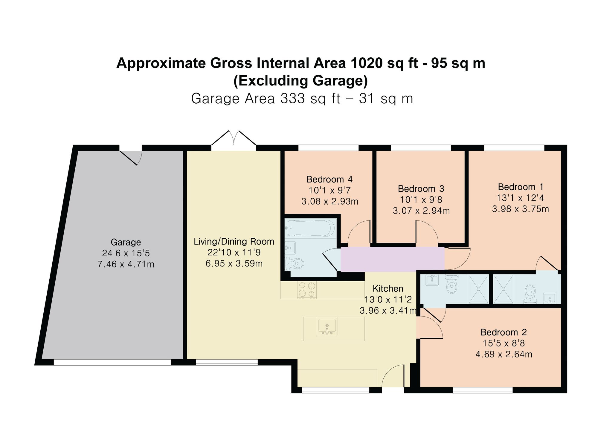 25 Chesham Road, Huntingdon floorplan