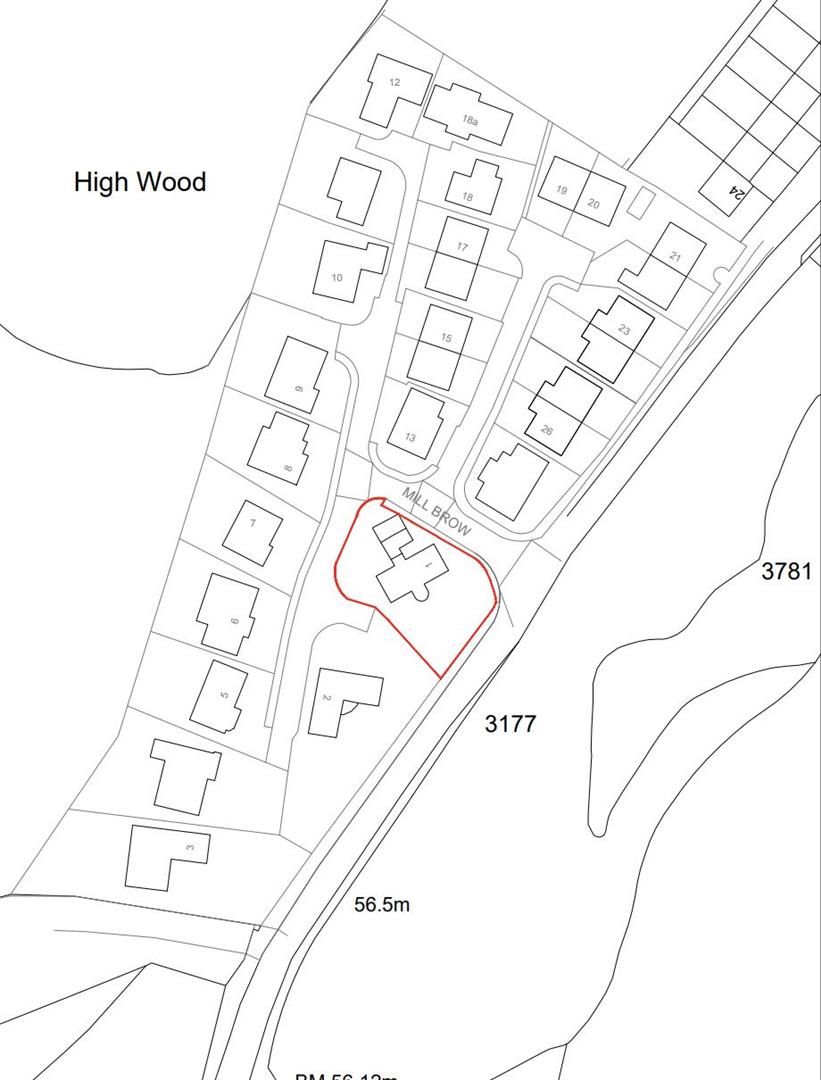 1 Mill Brow, Armathwaite, Mill Brow floorplan