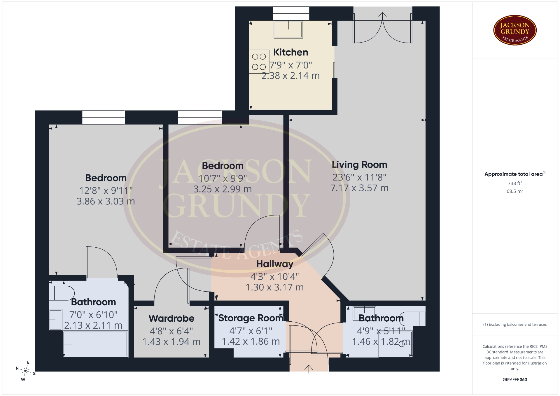 Wellingborough Road, Northampton floorplan
