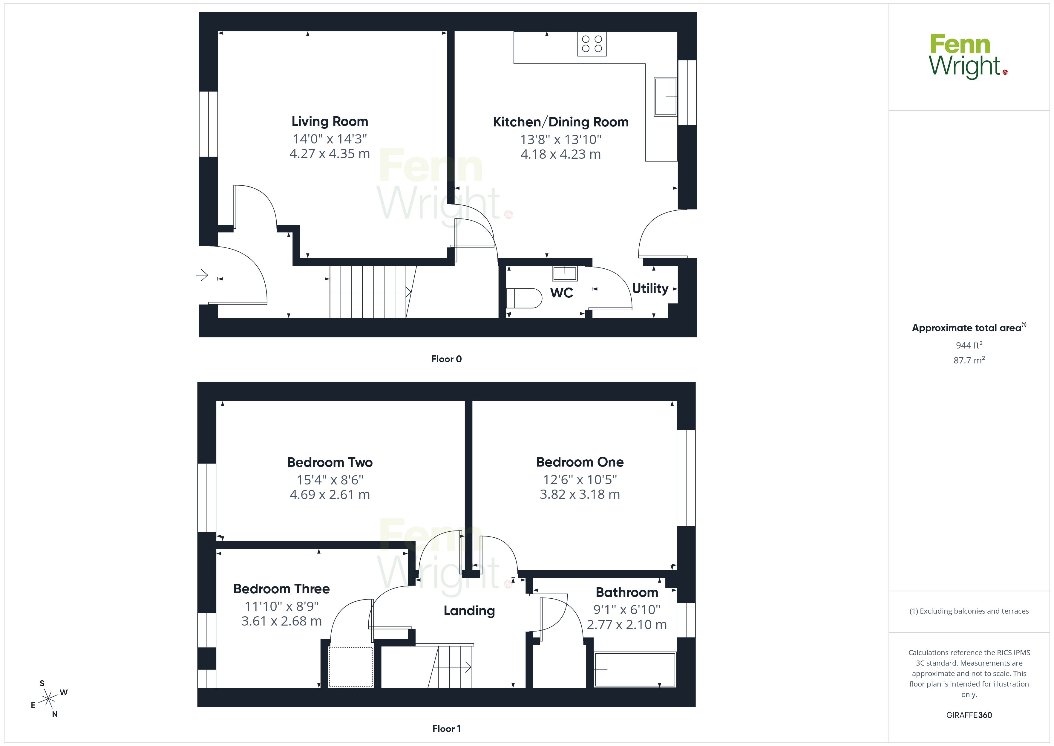 10, Blythe Close, Sudbury floorplan