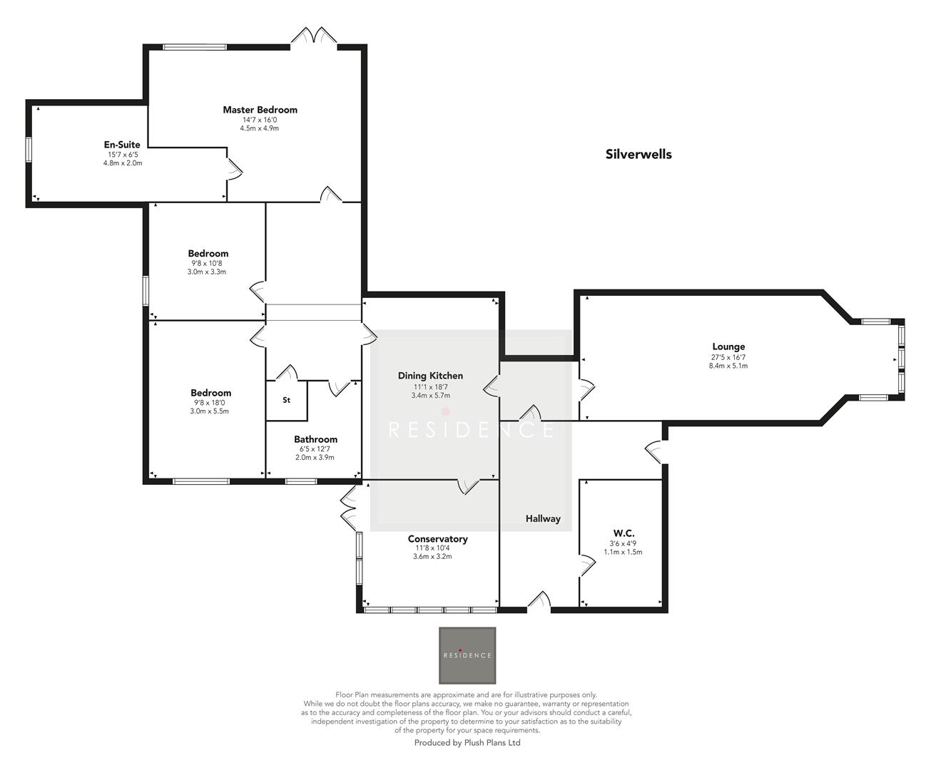 Silverwells Crescent, Glasgow floorplan