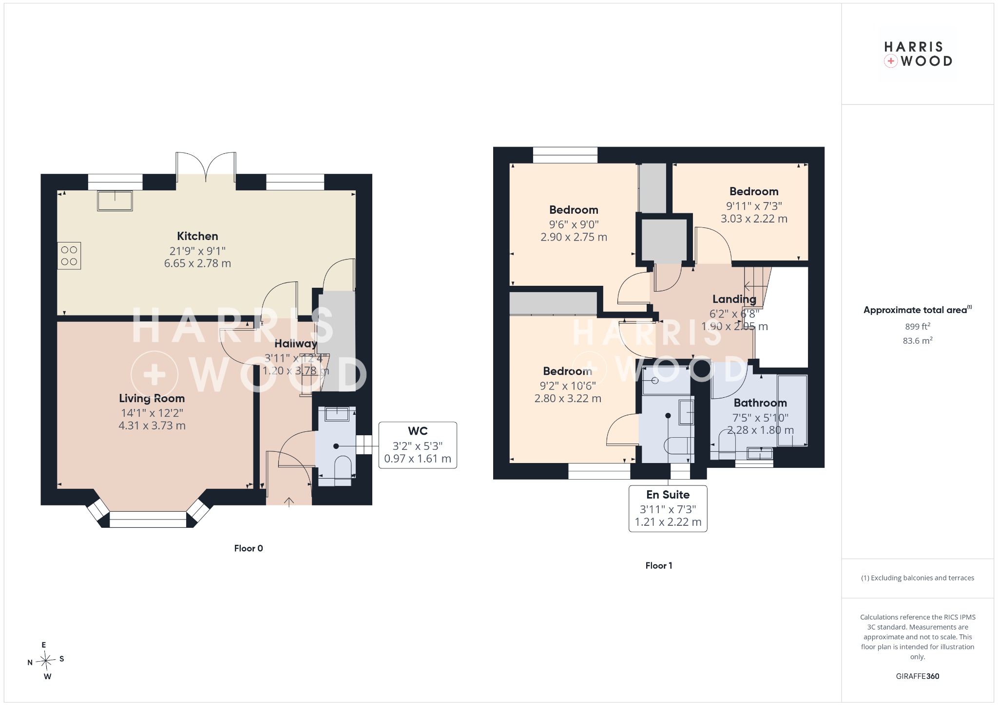 3 Laurel Walk, Colchester, Essex floorplan