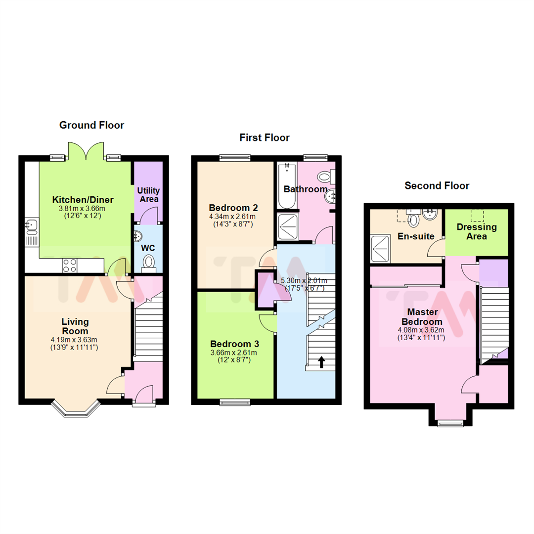 3 Bedrooms Semi-detached house for sale in Caravan Site, Stratton Park Drive, Biggleswade SG18