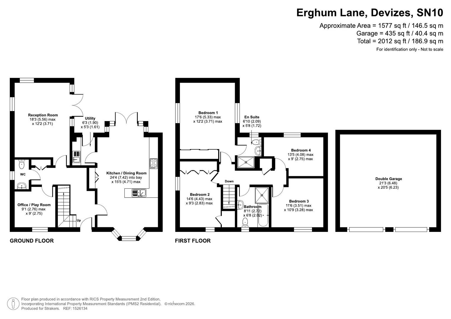 47, Erghum Lane, Devizes floorplan