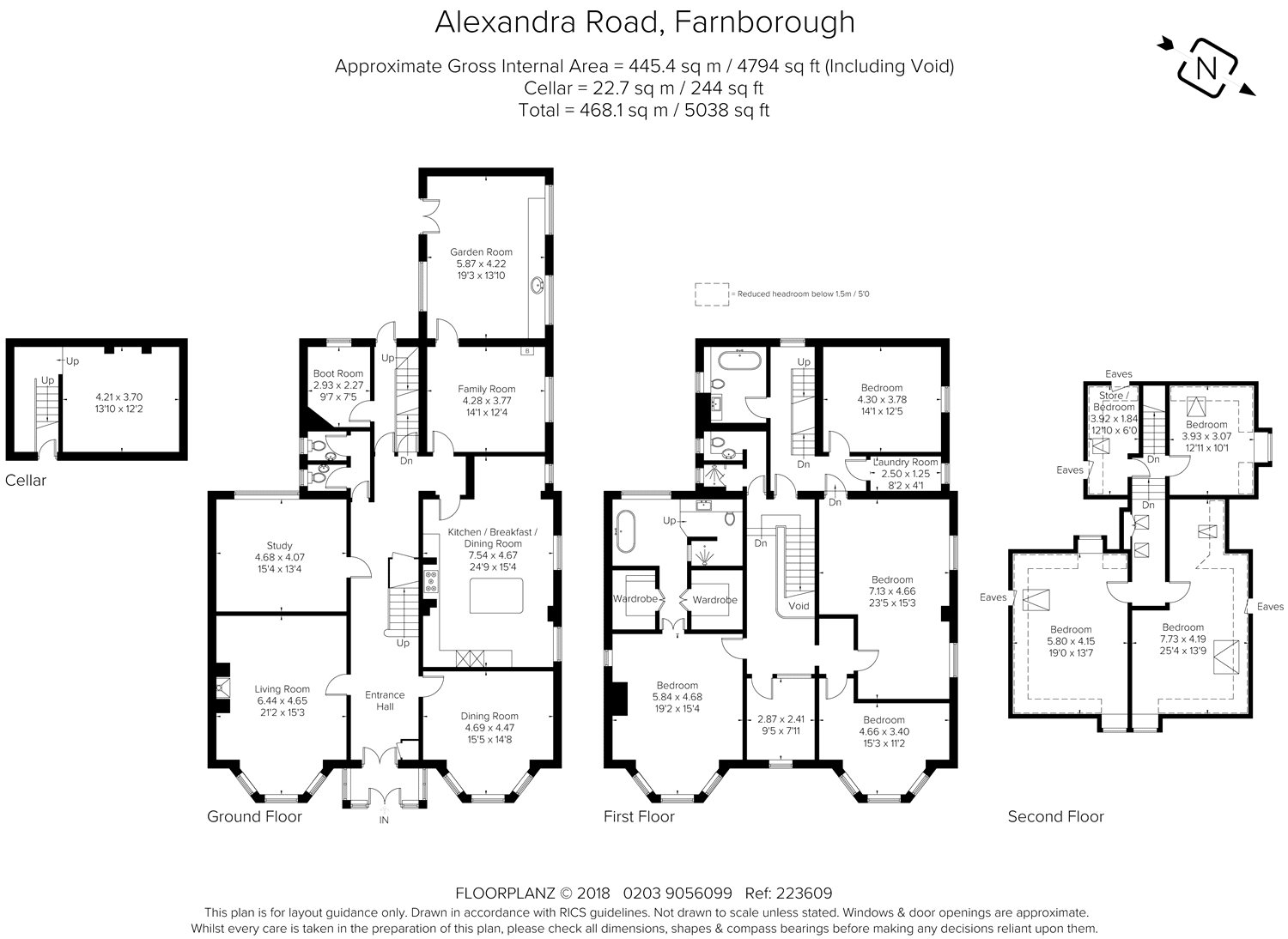 7 Bedrooms Detached house for sale in Alexandra Road, Farnborough, Hampshire GU14