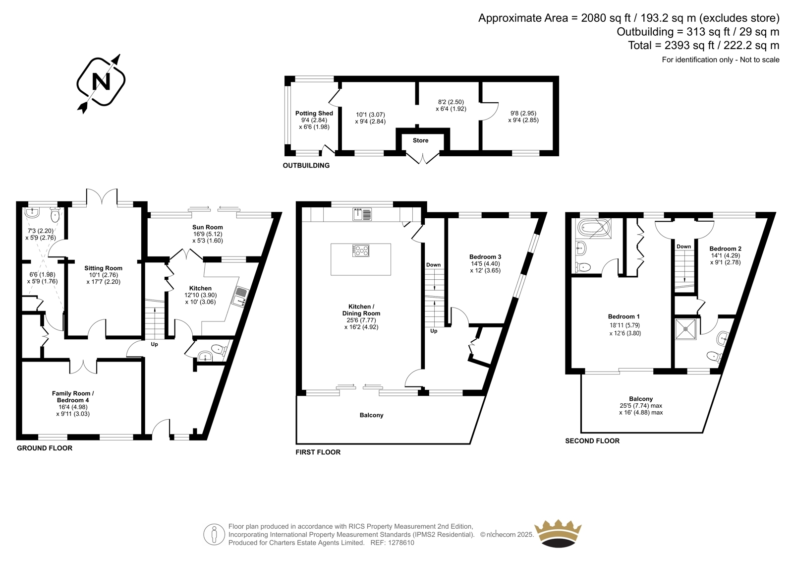 7, Sandy Beach Estate, Hampshire floorplan
