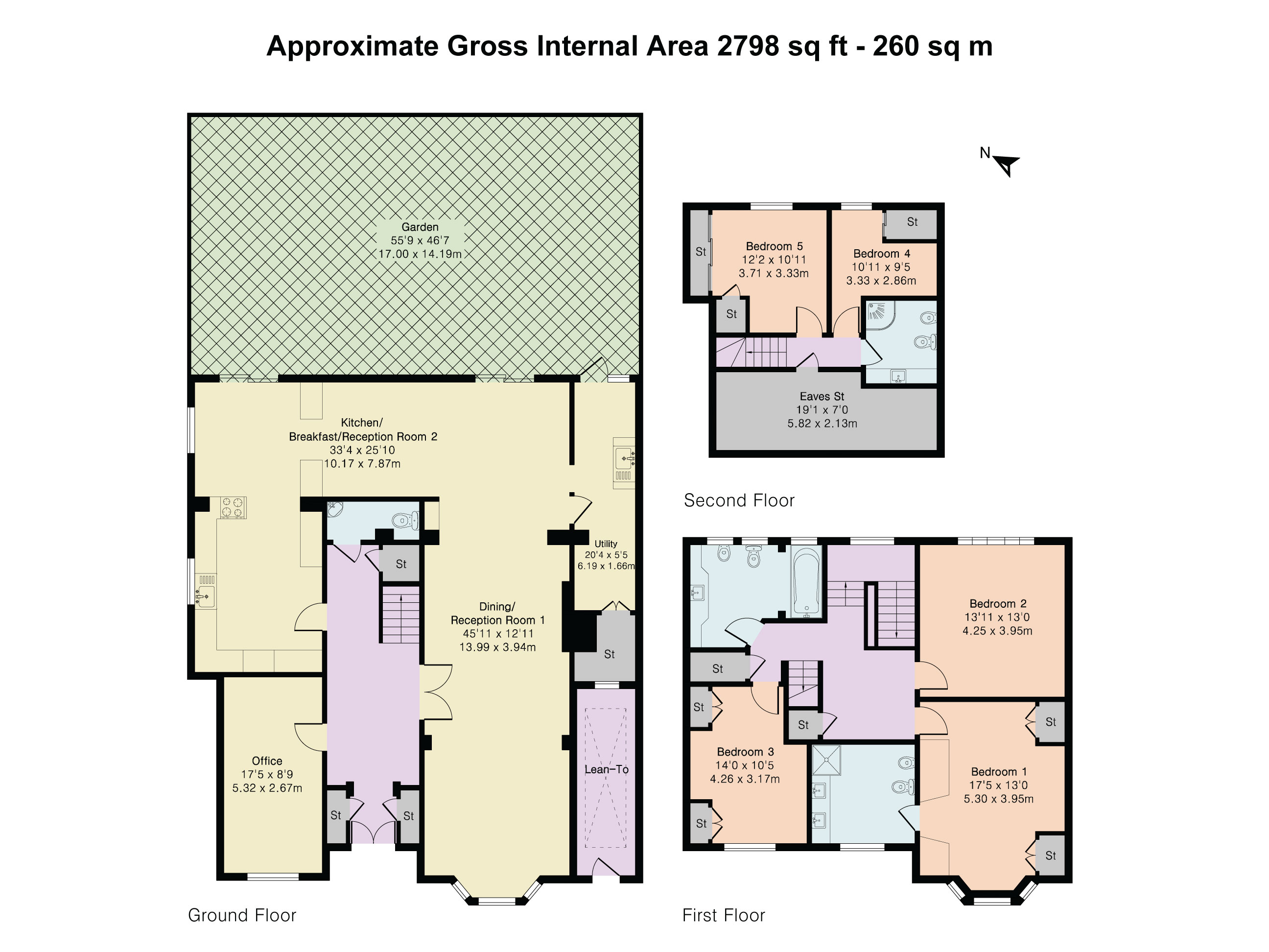 28, Chatsworth Road, London floorplan