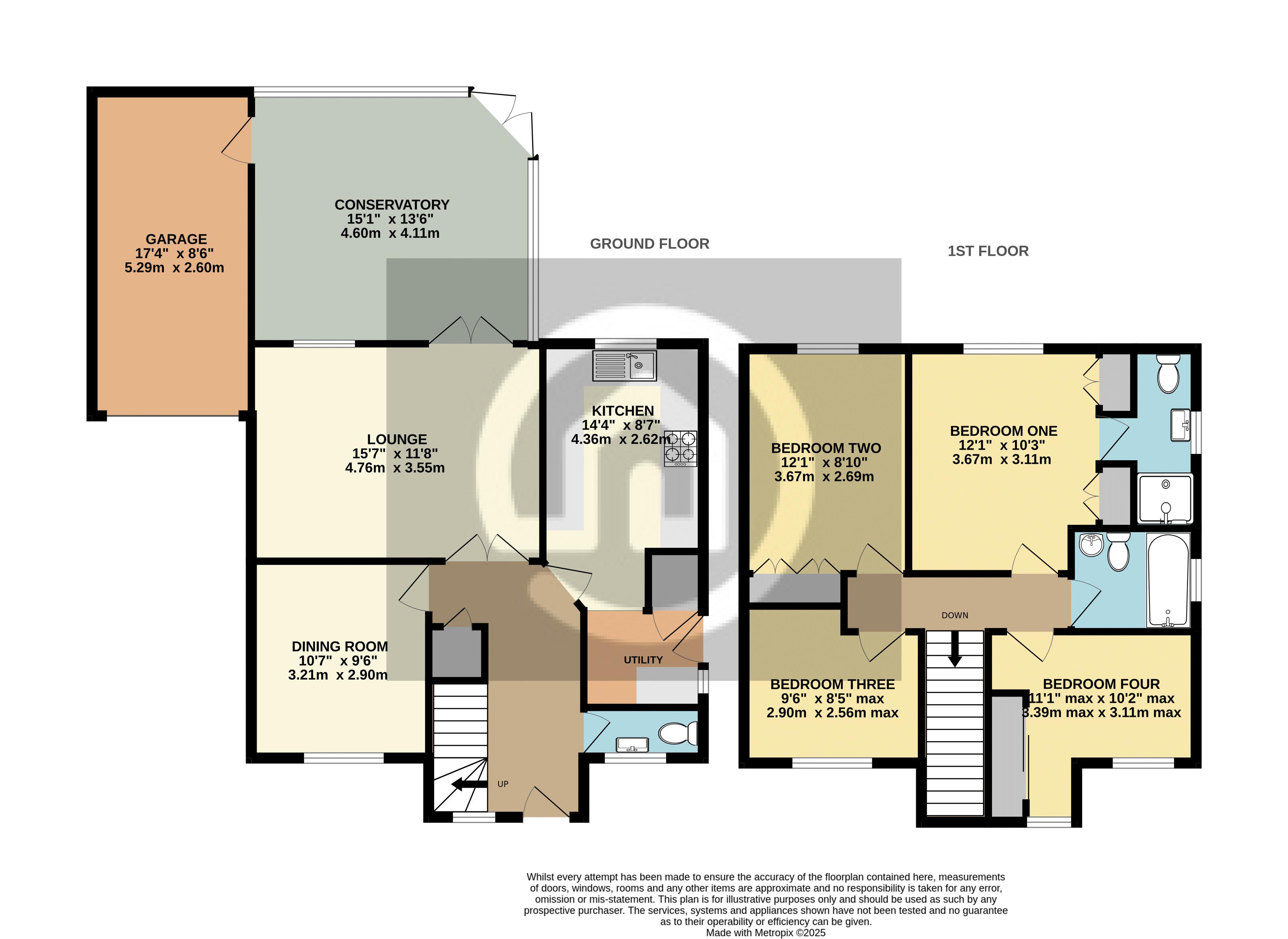 1, The Cloisters, Bedford floorplan