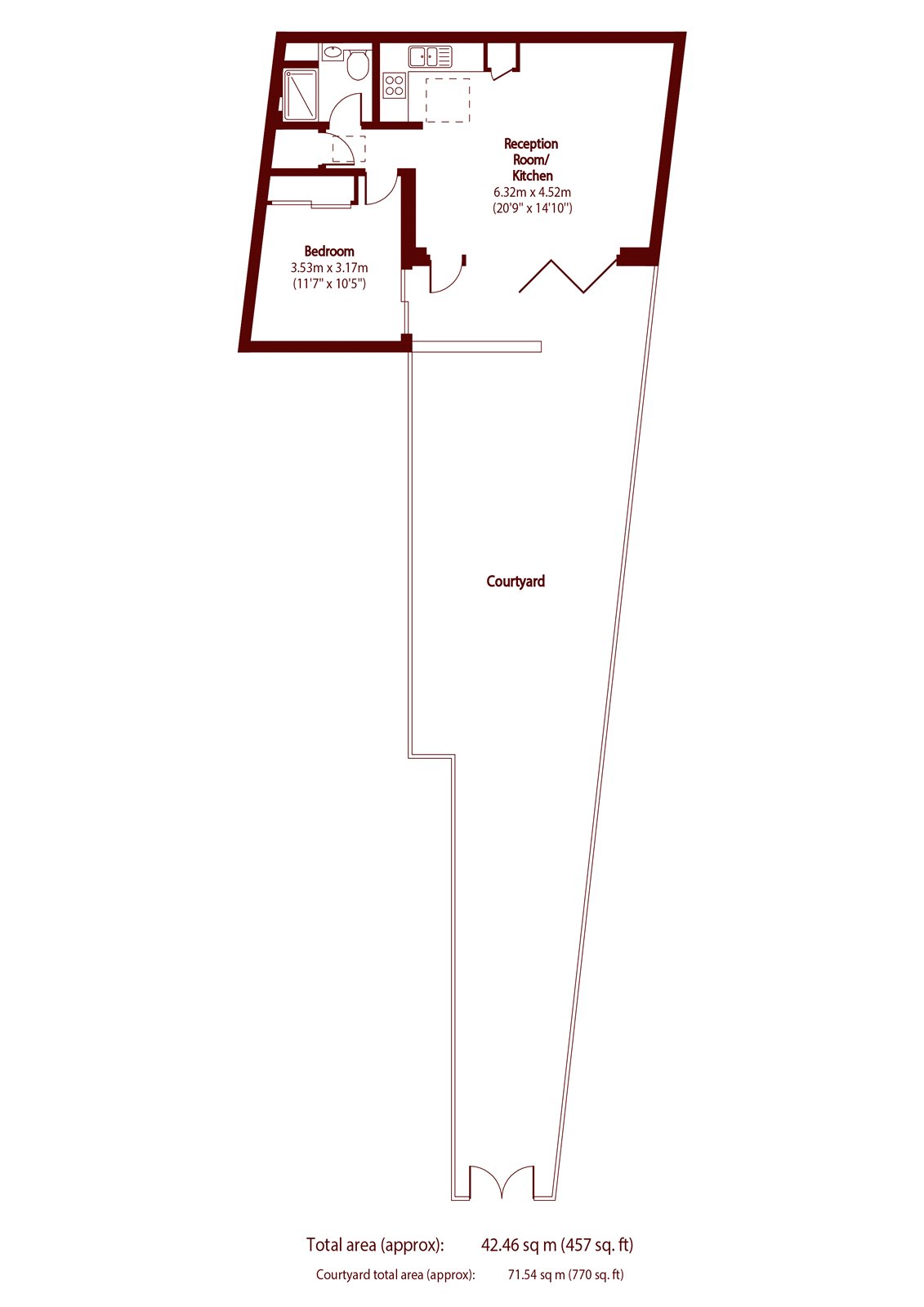 Portnall Yard, 238, Portnall Road, London floorplan