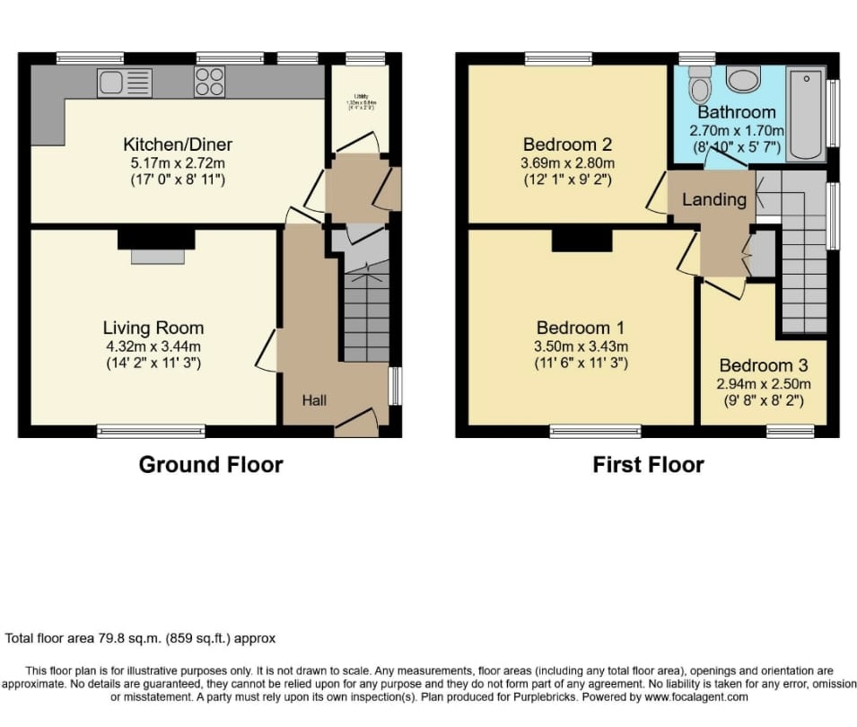 19, Egreaves Avenue, Heanor floorplan