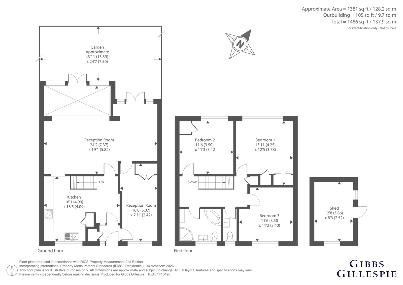 43, Sycamore Road, Rickmansworth floorplan
