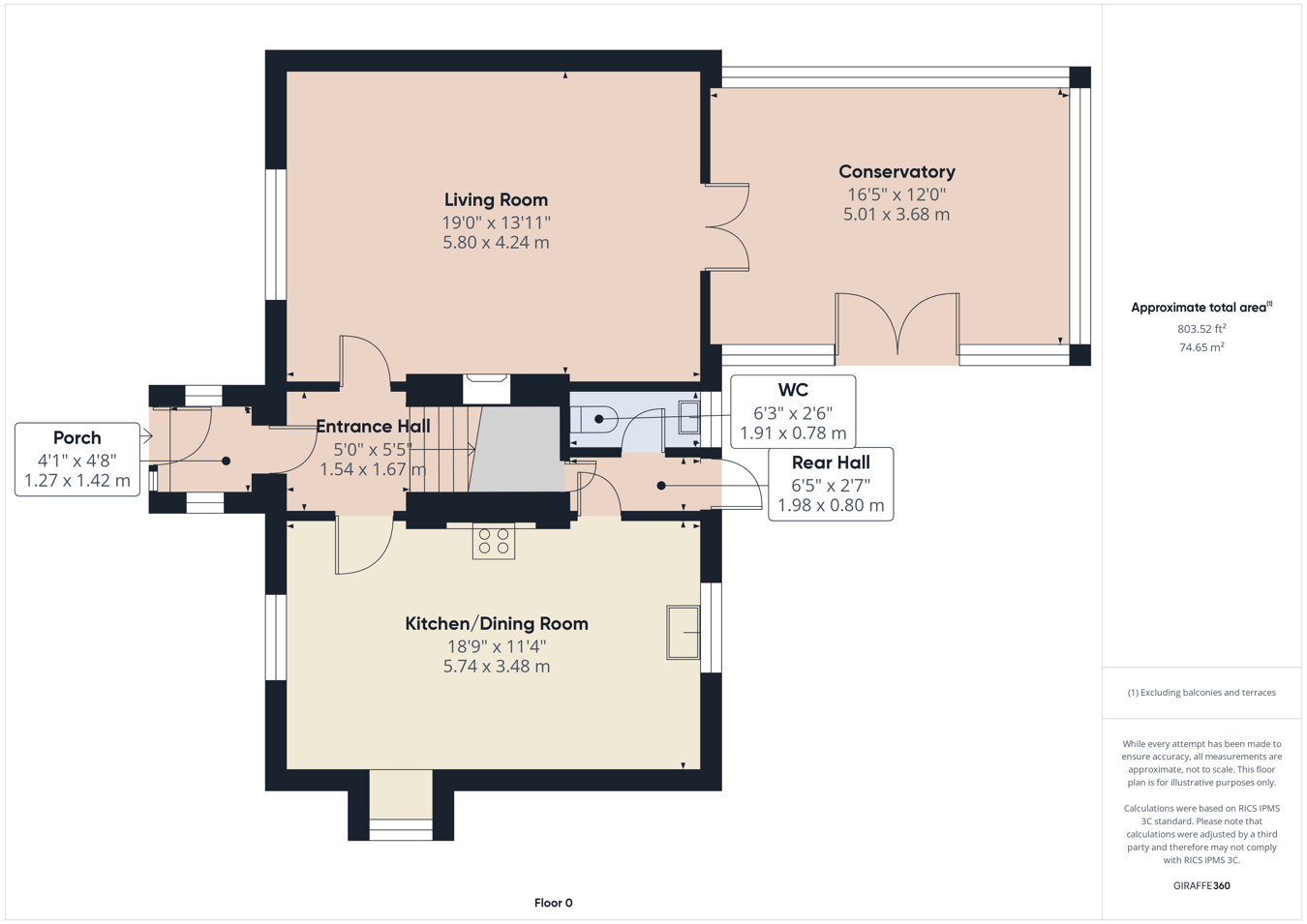 Lilac Cottage, Low Road, King's Lynn floorplan