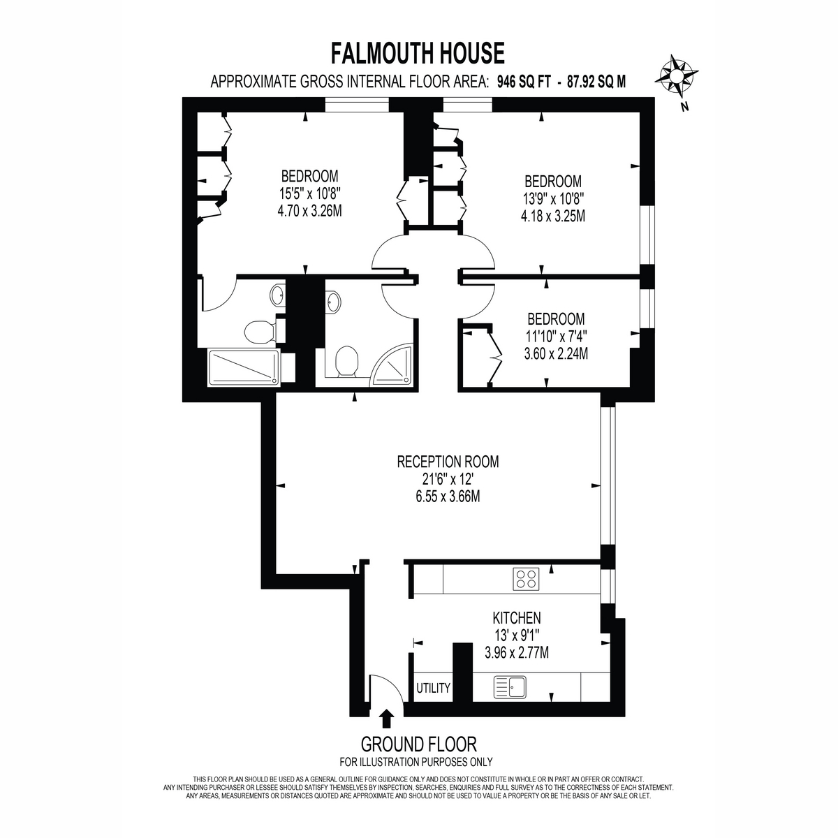 Clarendon Place, London floorplan