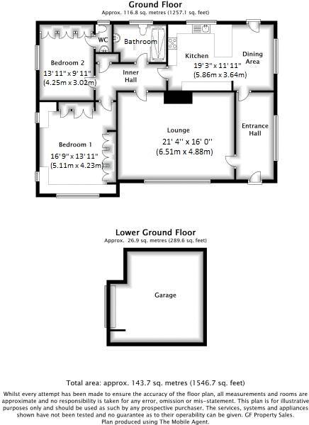 2 Bedrooms Bungalow for sale in Hillmount Avenue, Heysham, Morecambe LA3