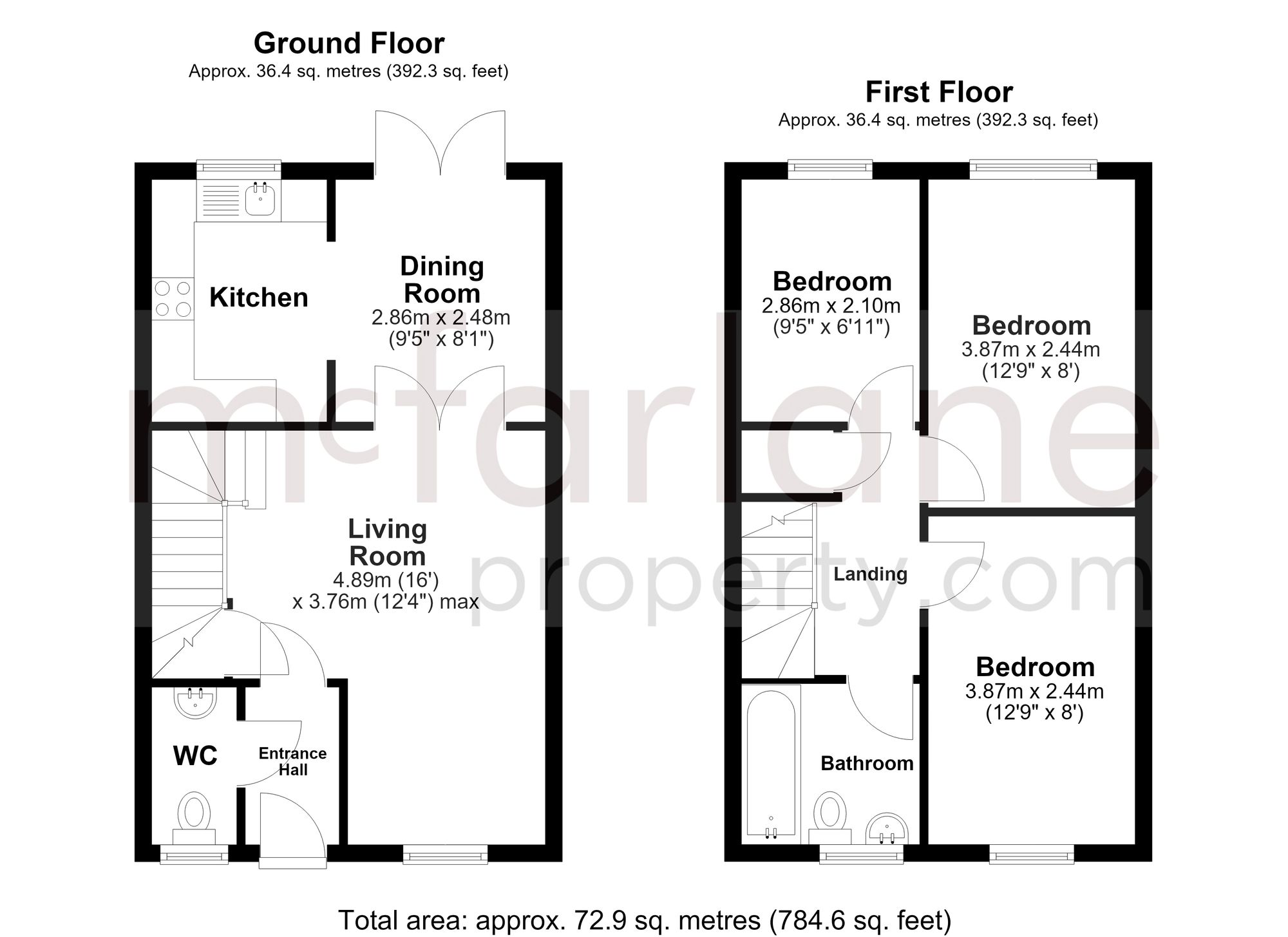 40 Millgrove Street, Swindon floorplan