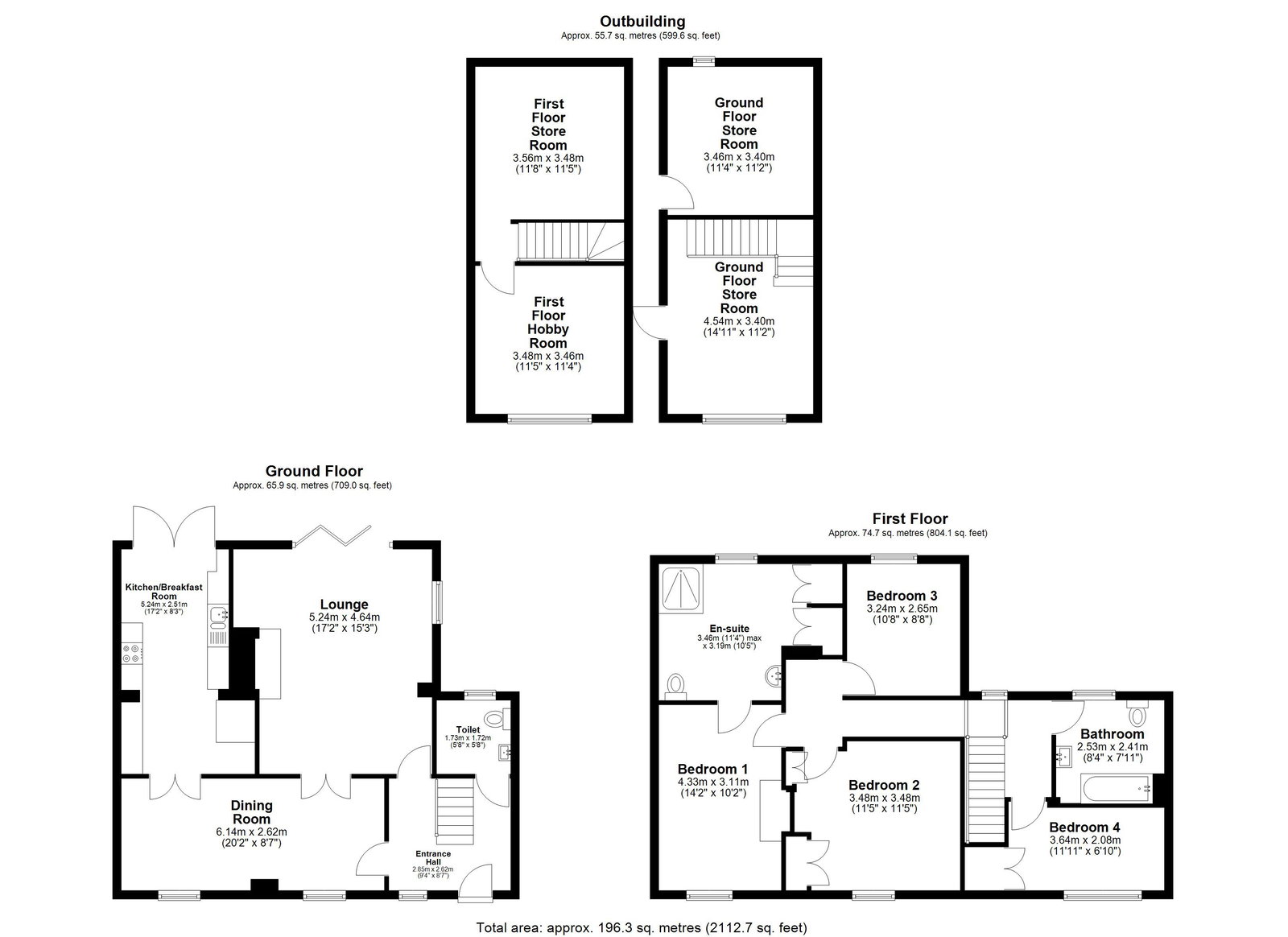 57 Church Street, Buckden floorplan